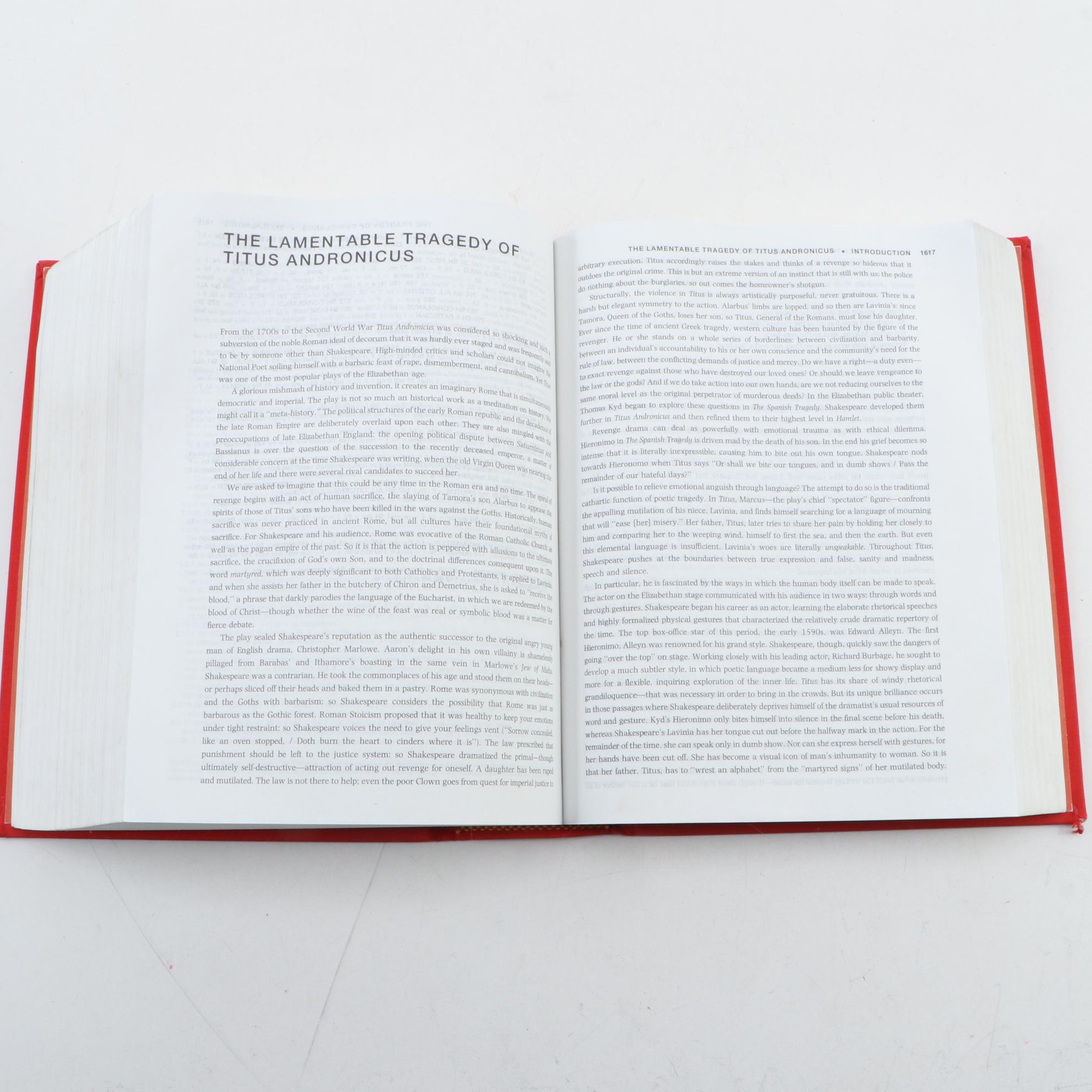 First Edition RSC Shakespeare "Complete Works" by William Shakespeare, 2007