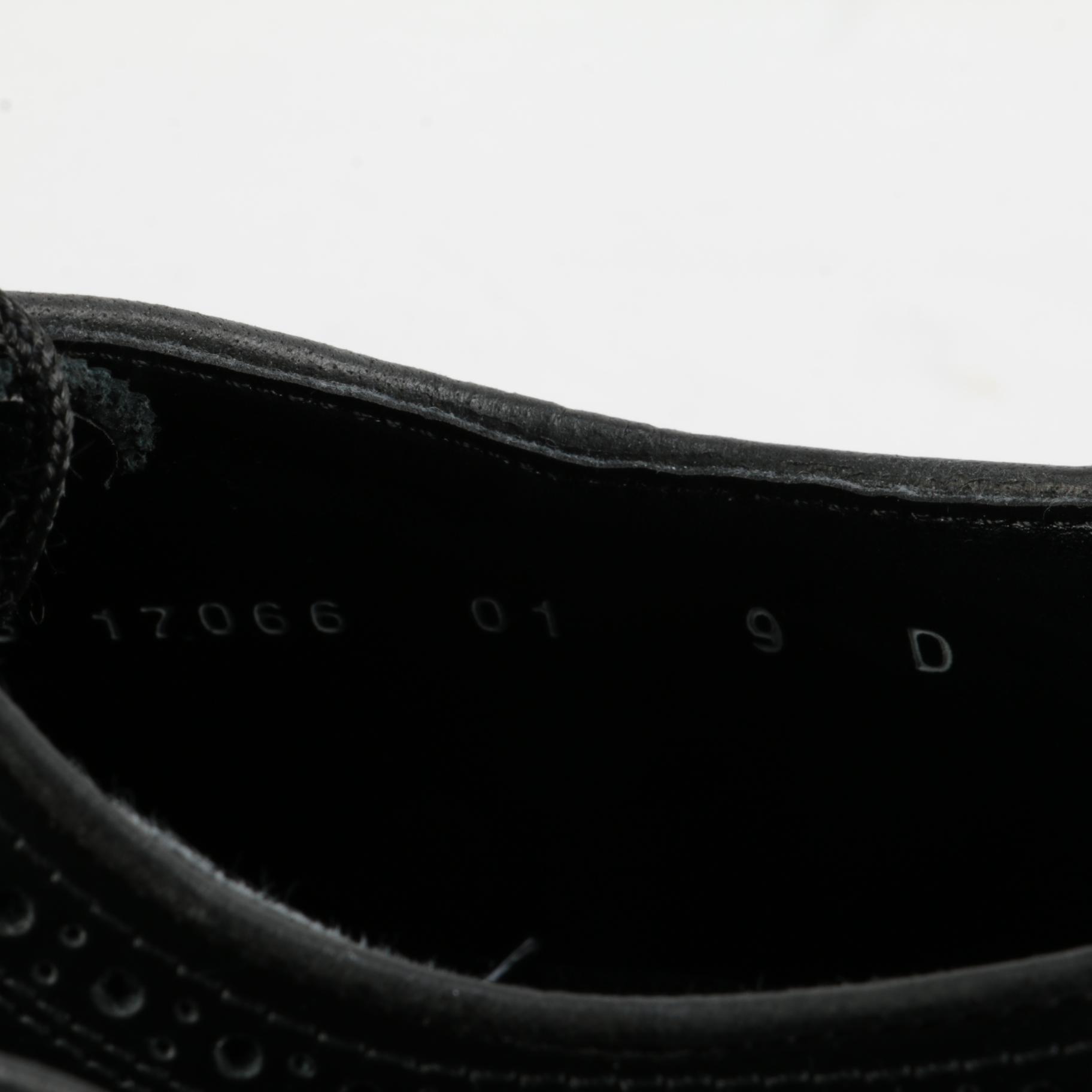 Florsheim Lexington Black Leather Wingtip Oxfords