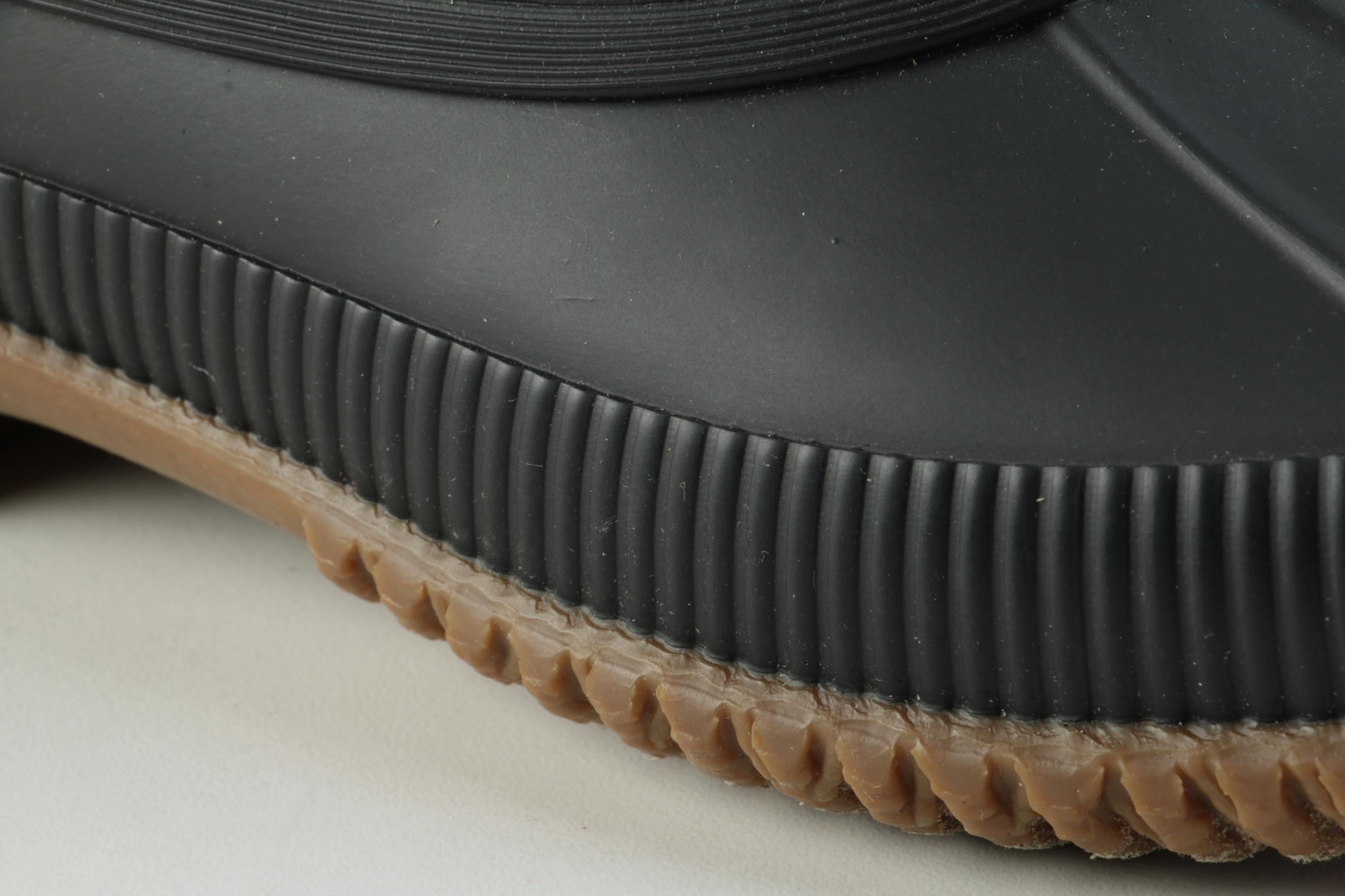 Tommy Hilfiger Casey2 Buffalo Plaid and Black Leather Boots