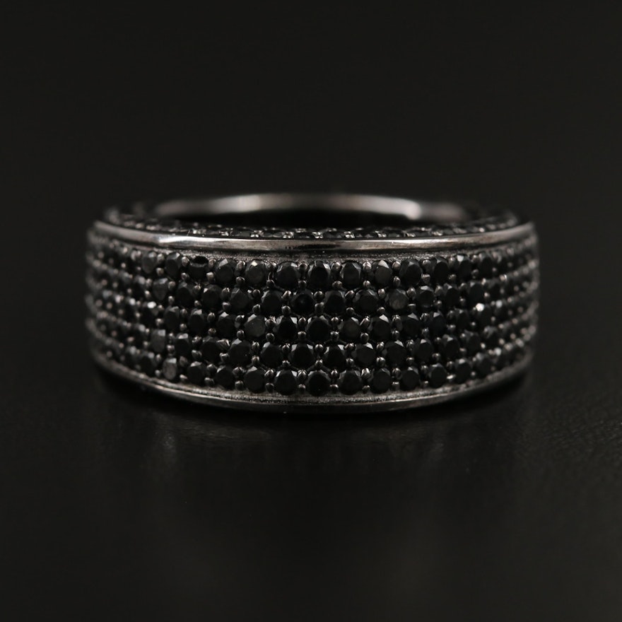 Sterling Cubic Zirconia Band