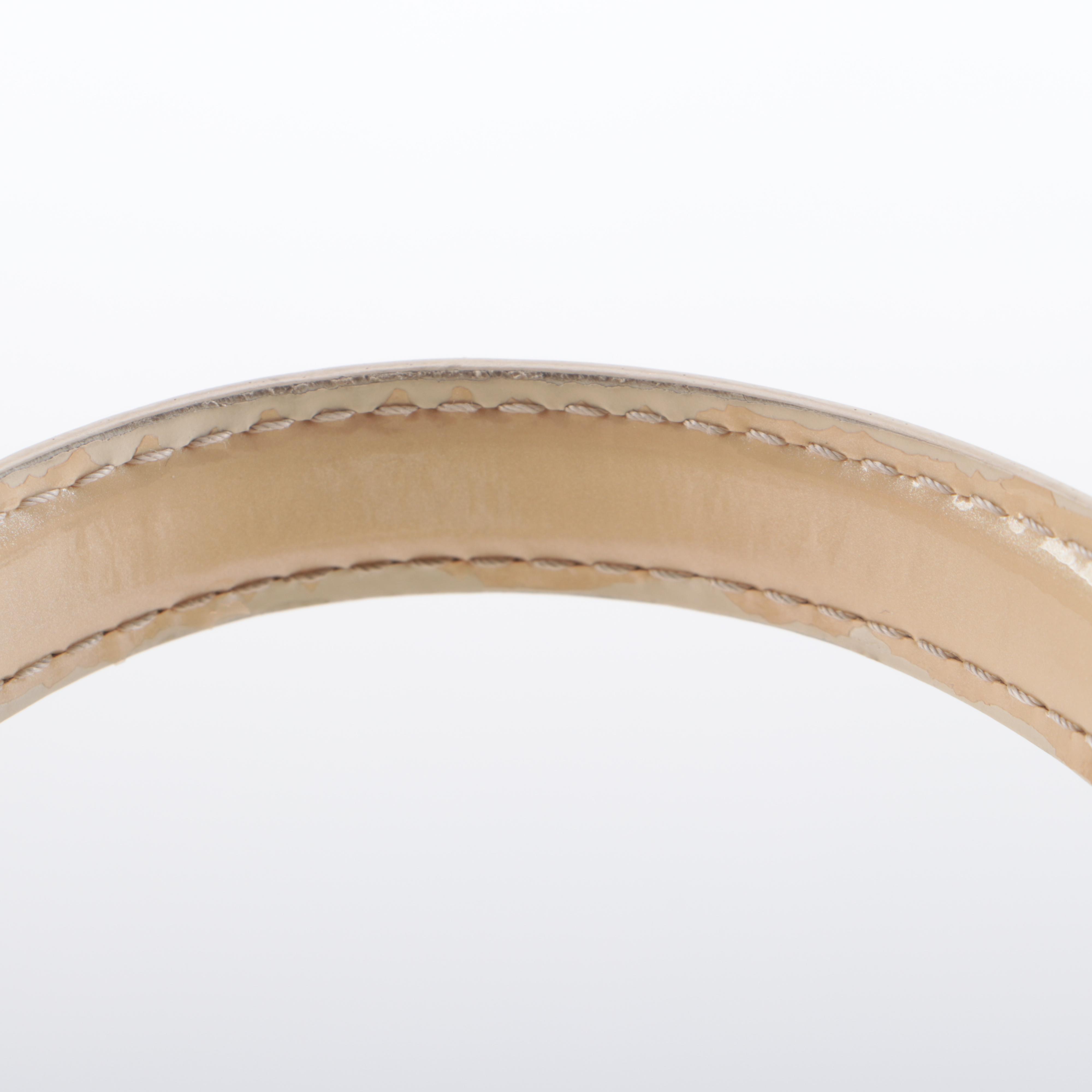 Louis Vuitton Wilshire PM Bag in Perle Monogram Vernis