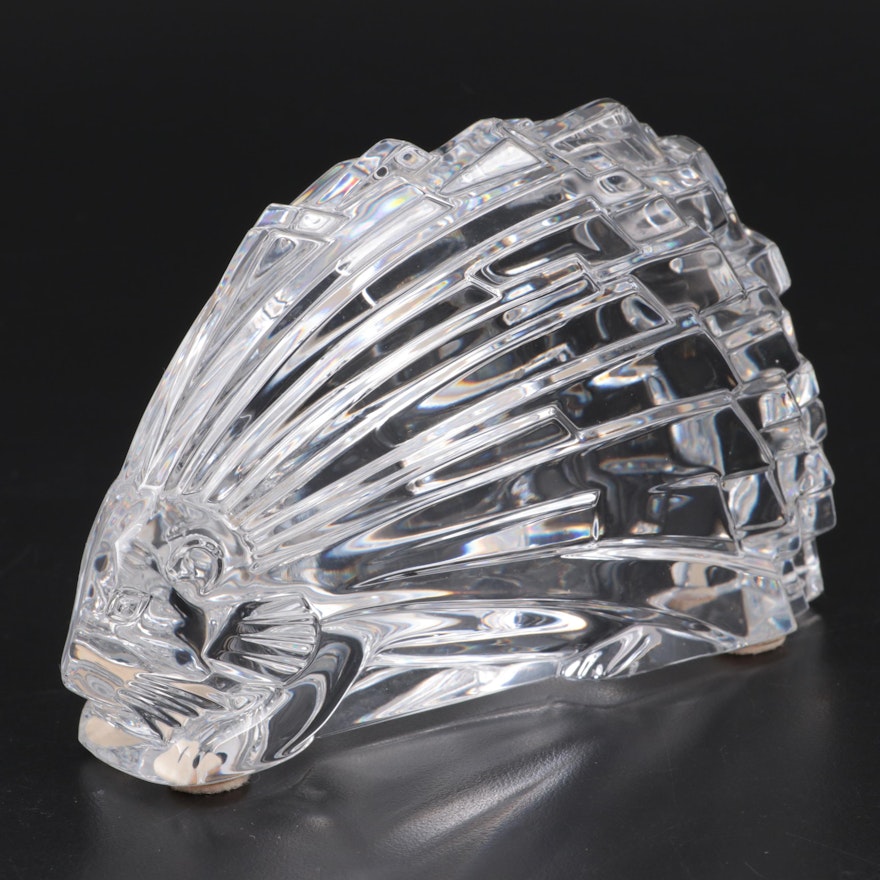 Baccarat Crystal Art Deco "Porcupine" Figurine