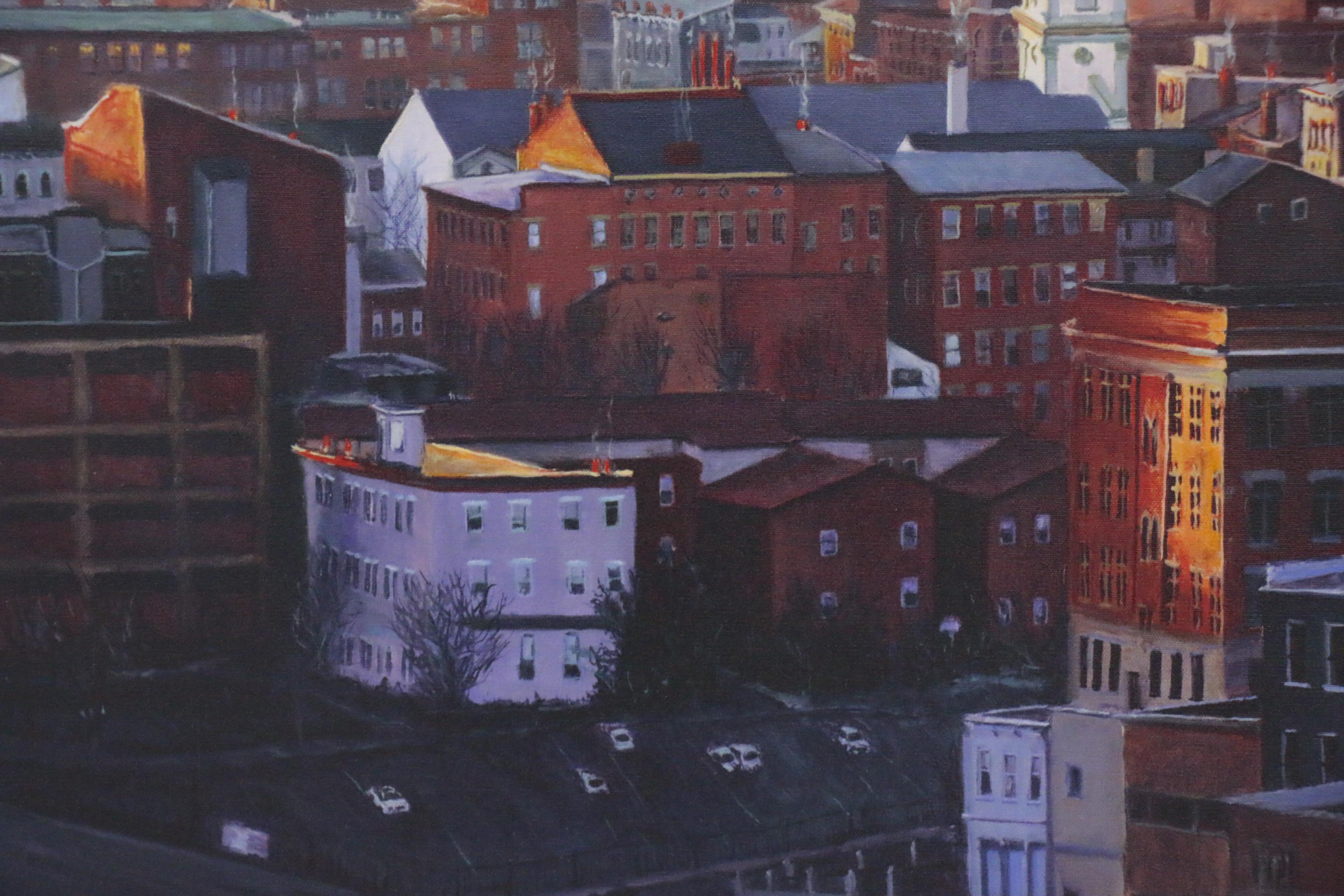 Larry Womack Giclée of Over-the Rhine, Cincinnati