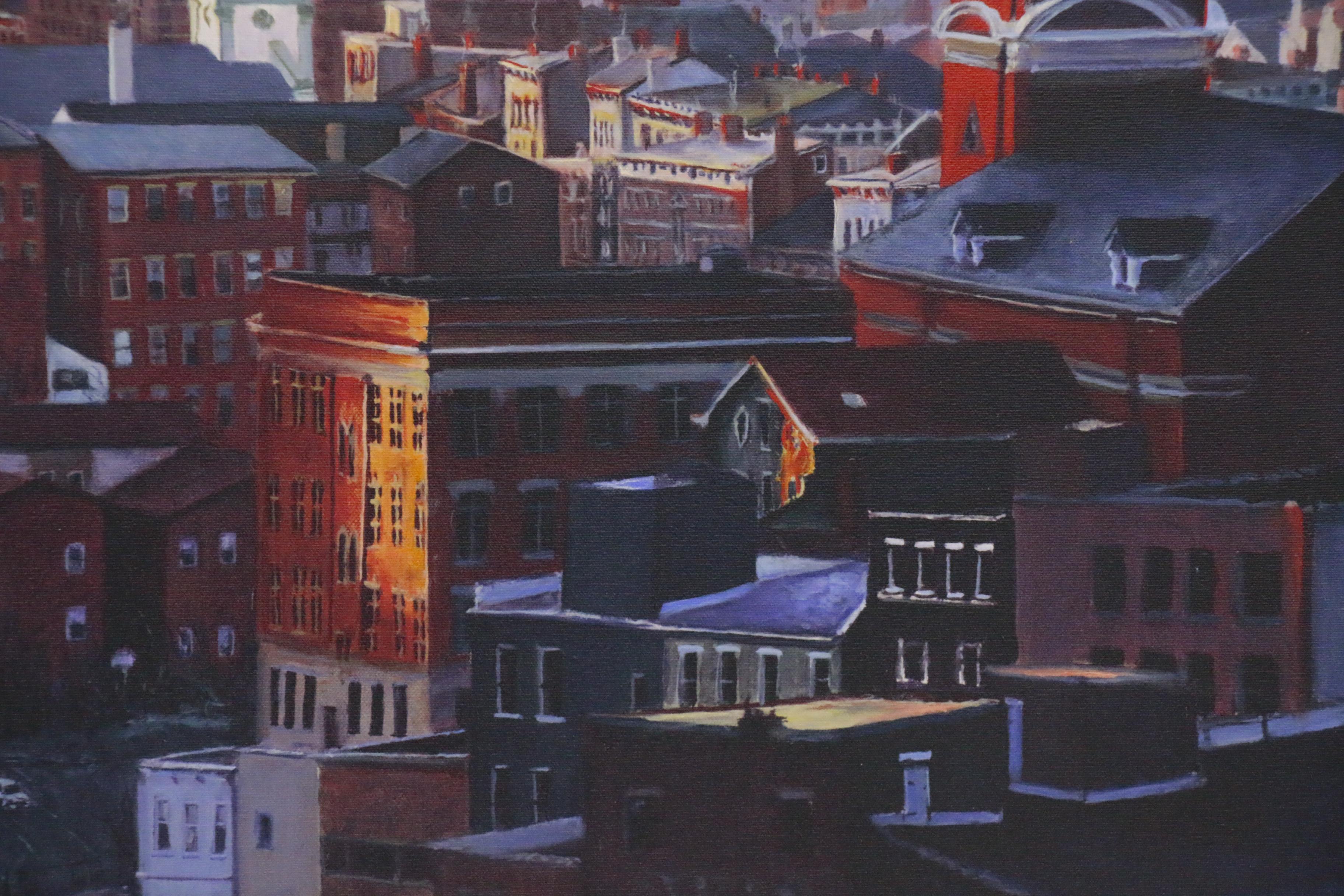 Larry Womack Giclée of Over-the Rhine, Cincinnati