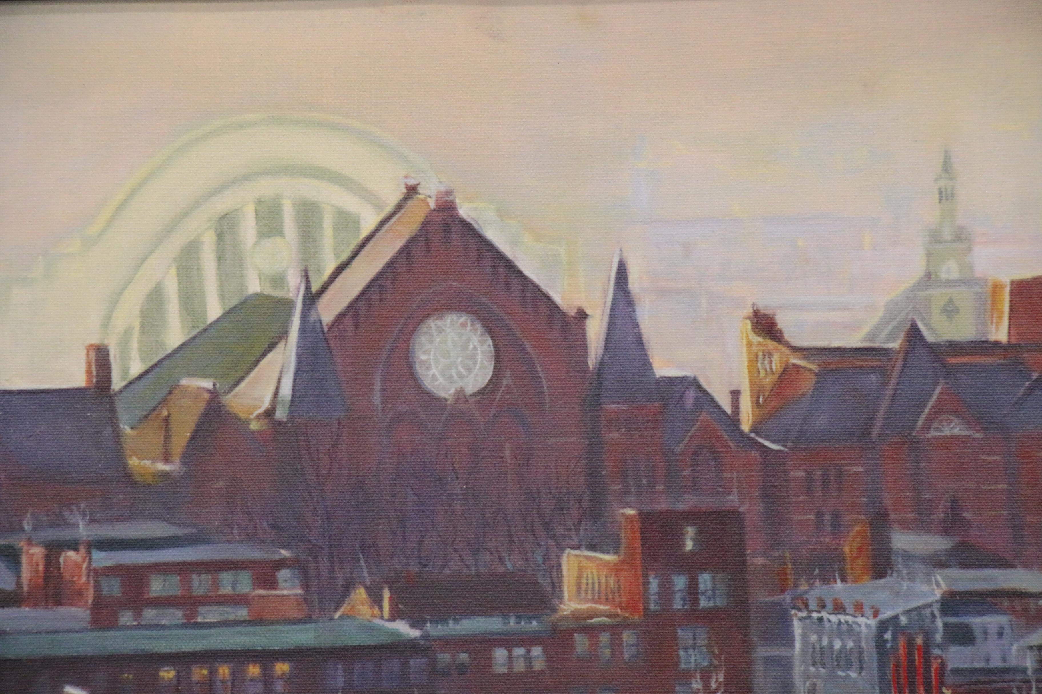 Larry Womack Giclée of Over-the Rhine, Cincinnati