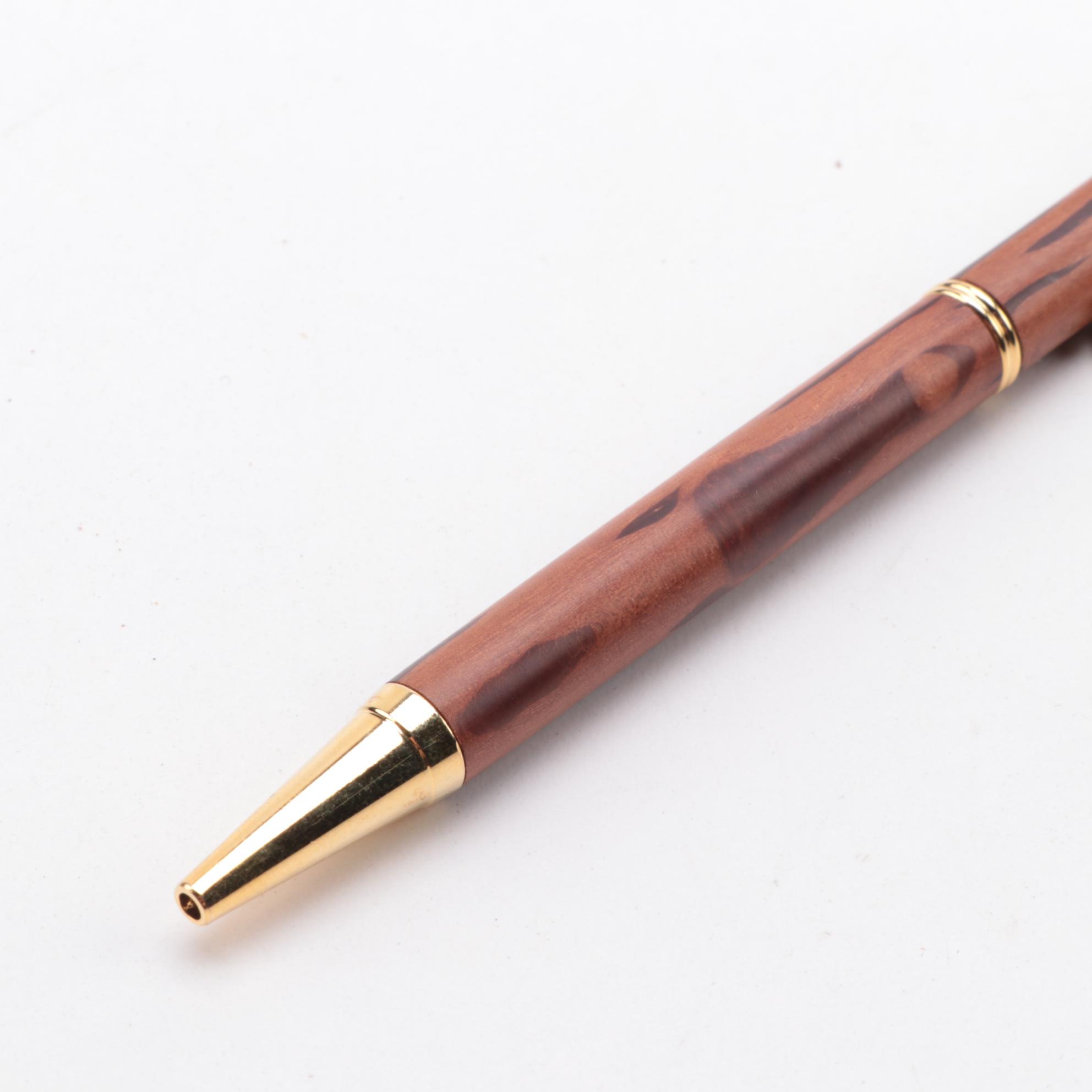 Wuhan Dàgōng Metal Dragon Phoenix and Tim Skilton Wood Pens