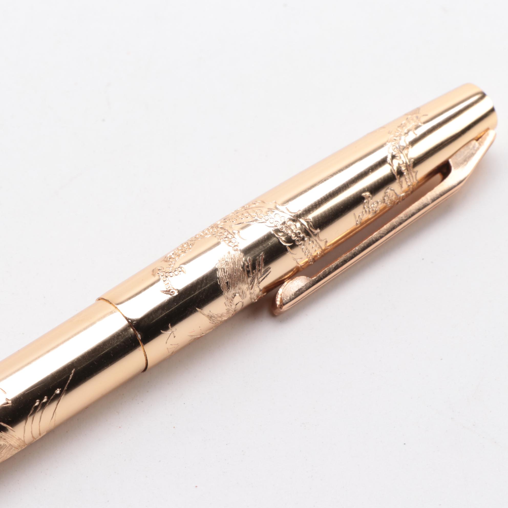 Wuhan Dàgōng Metal Dragon Phoenix and Tim Skilton Wood Pens