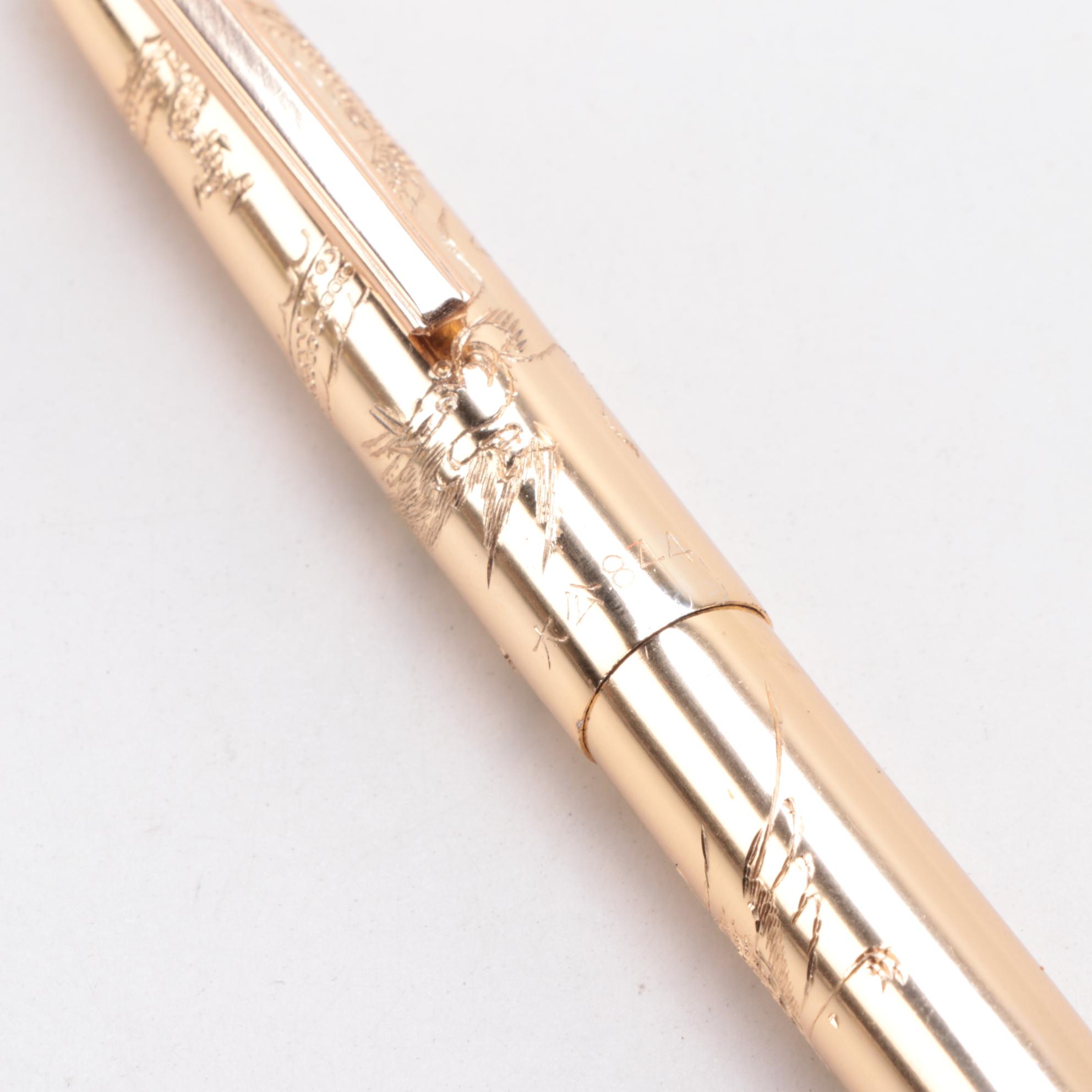 Wuhan Dàgōng Metal Dragon Phoenix and Tim Skilton Wood Pens