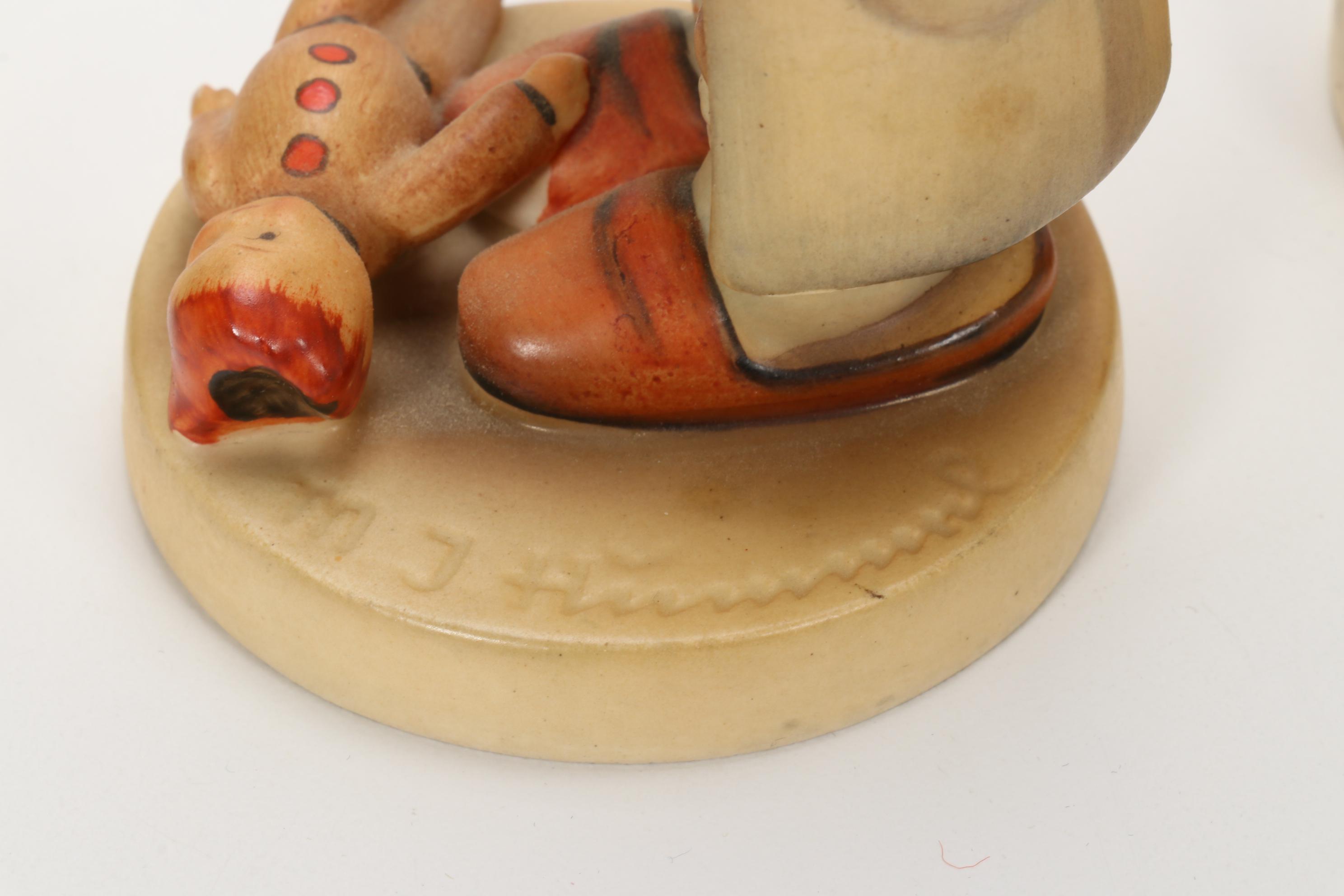 Goebel "Volunteers" and Other Porcelain Hummel Figurines, Mid-20th Century