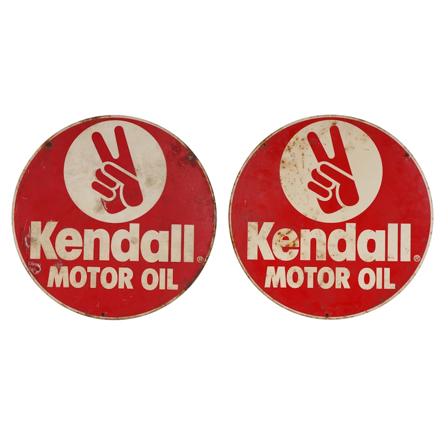 Kendall Motor Oil Metal Sign