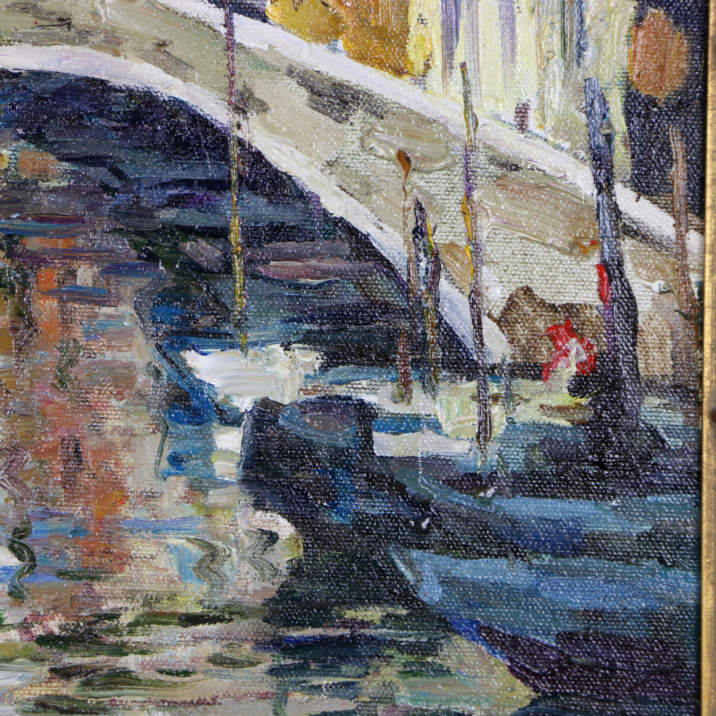 Yuan Huang Xie Oil Painting of Venice, 2002