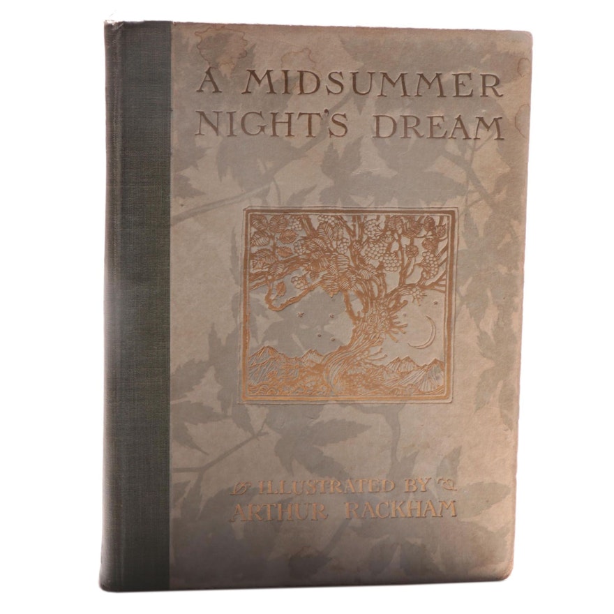 Arthur Rackham Illustrated "A Midsummer Night's Dream" by Shakespeare, 1912