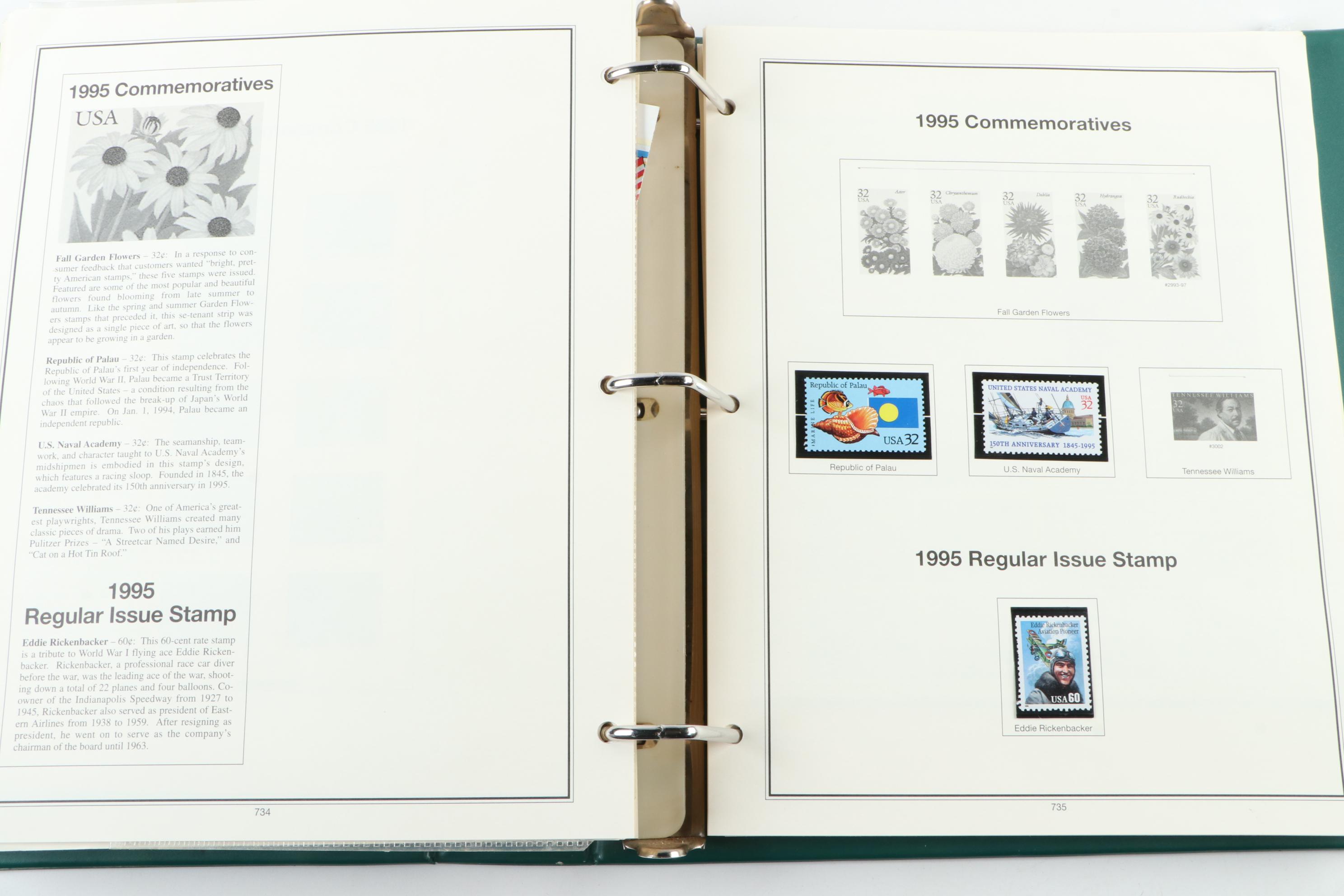 "American Heirloom Collection of United States Stamps."