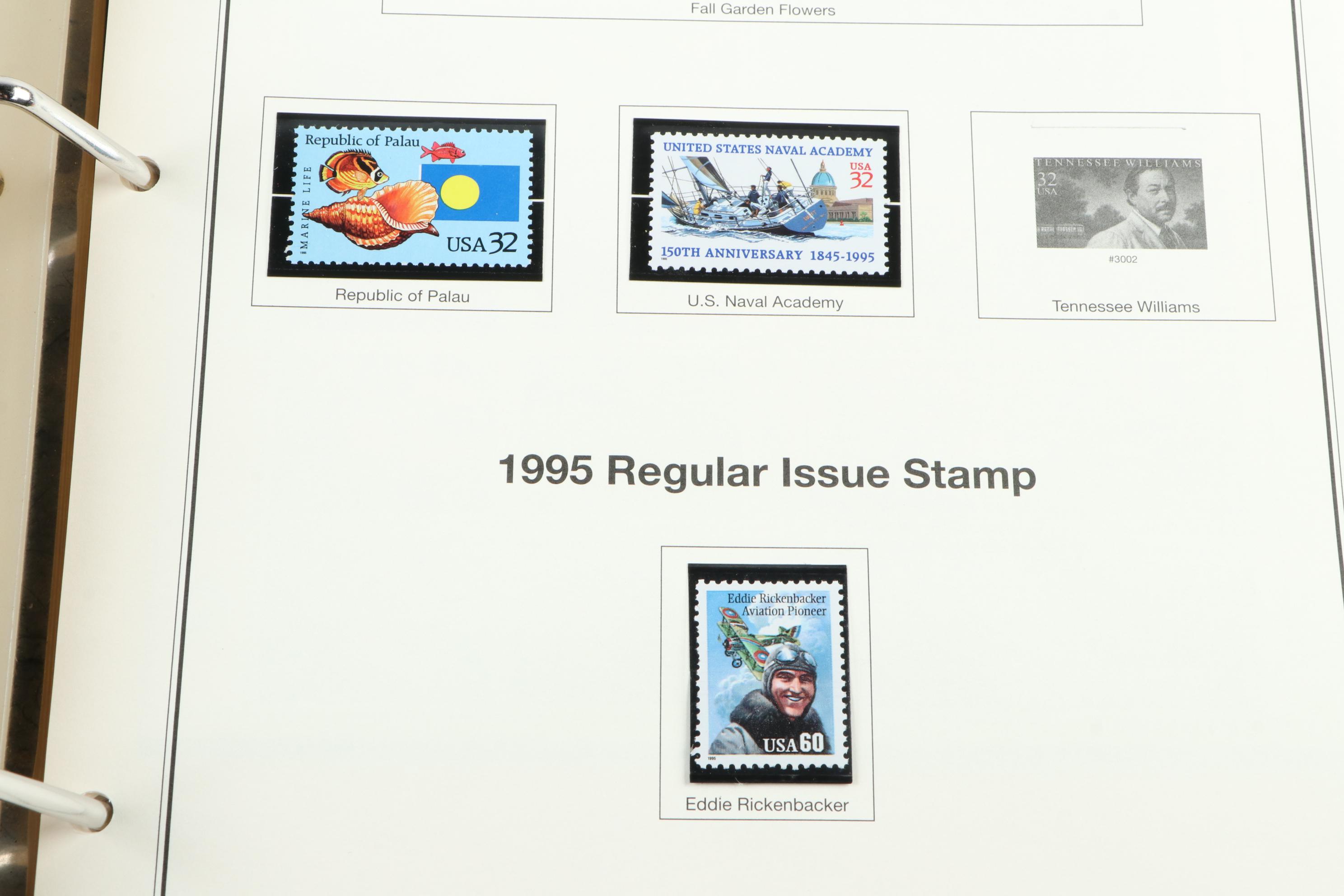 "American Heirloom Collection of United States Stamps."