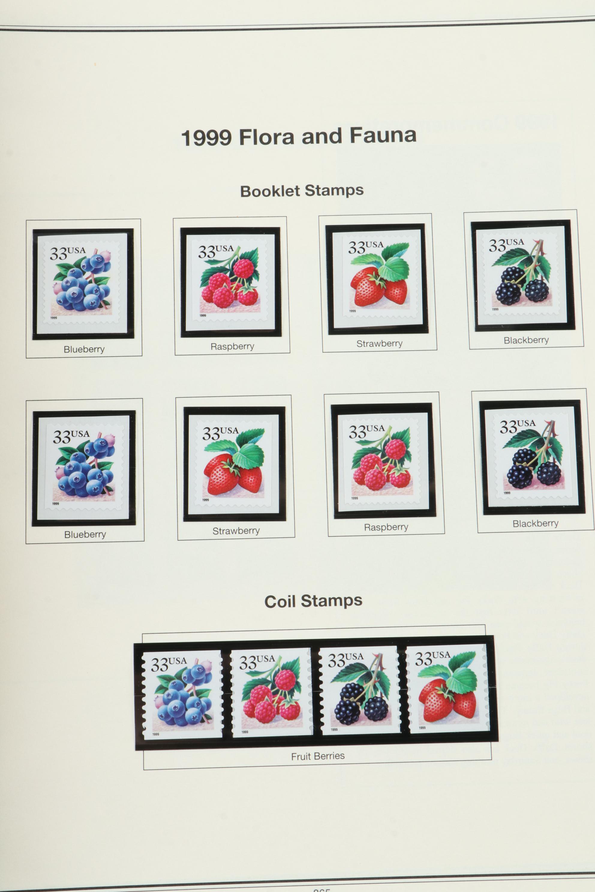 "American Heirloom Collection of United States Stamps."