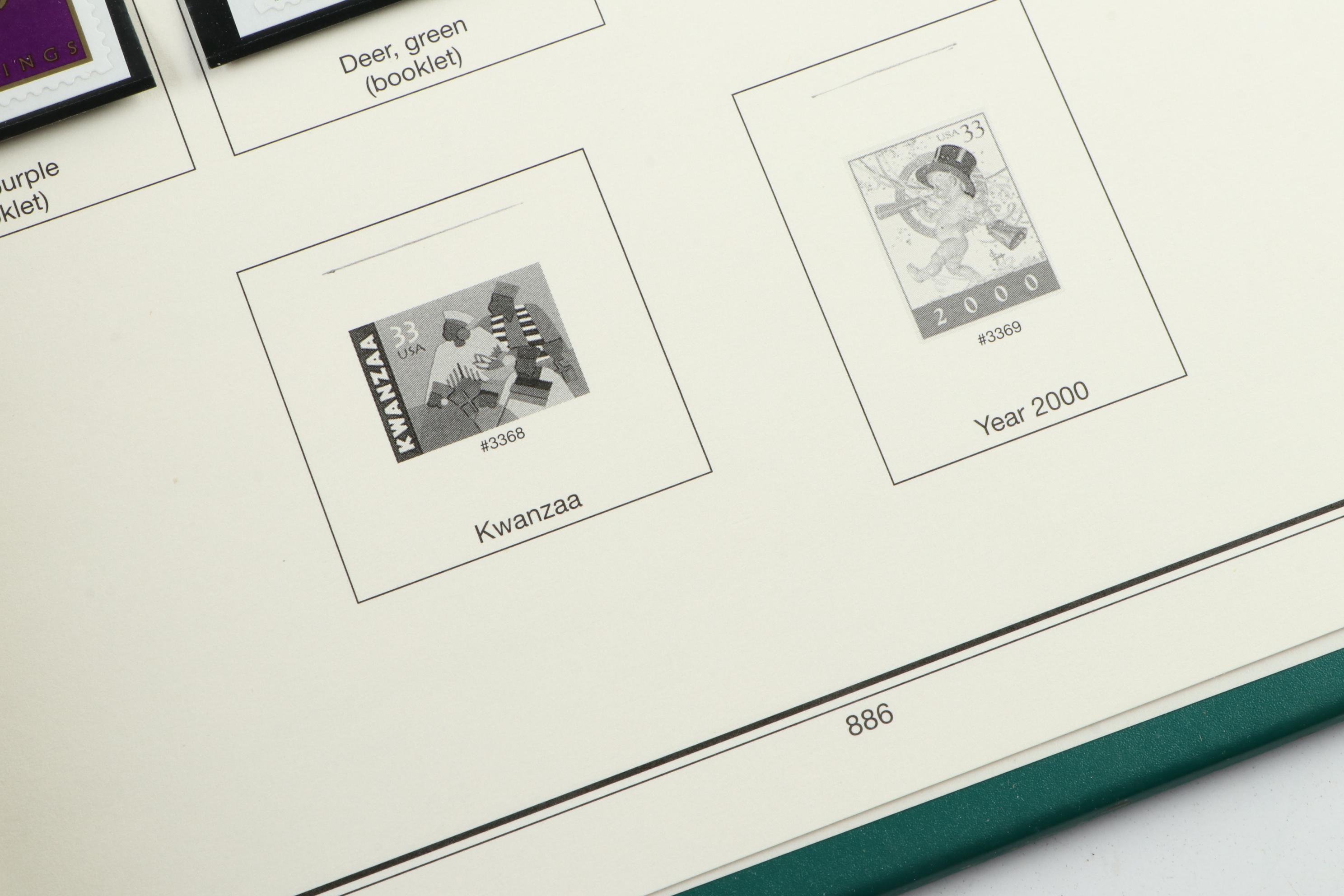 "American Heirloom Collection of United States Stamps."