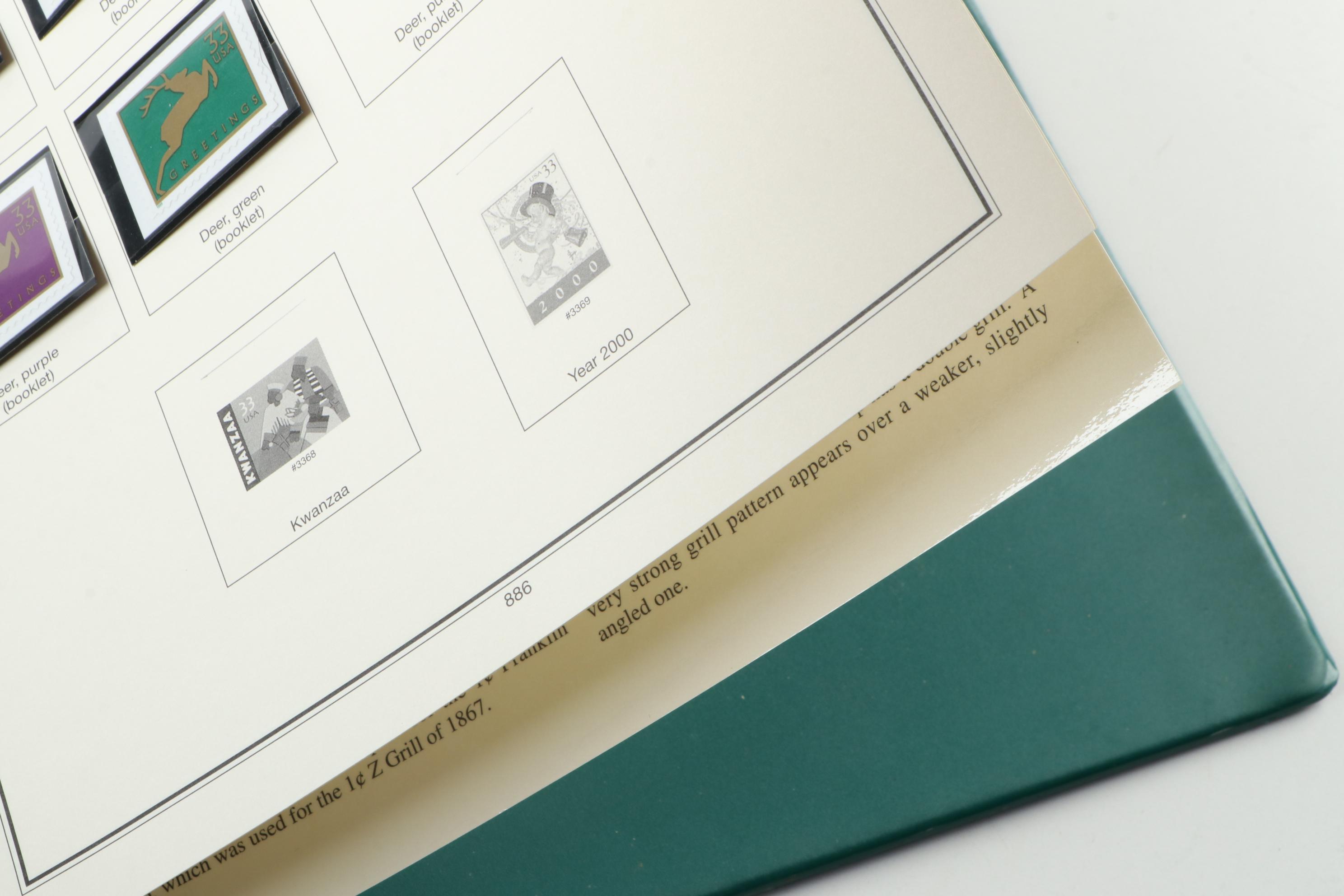 "American Heirloom Collection of United States Stamps."