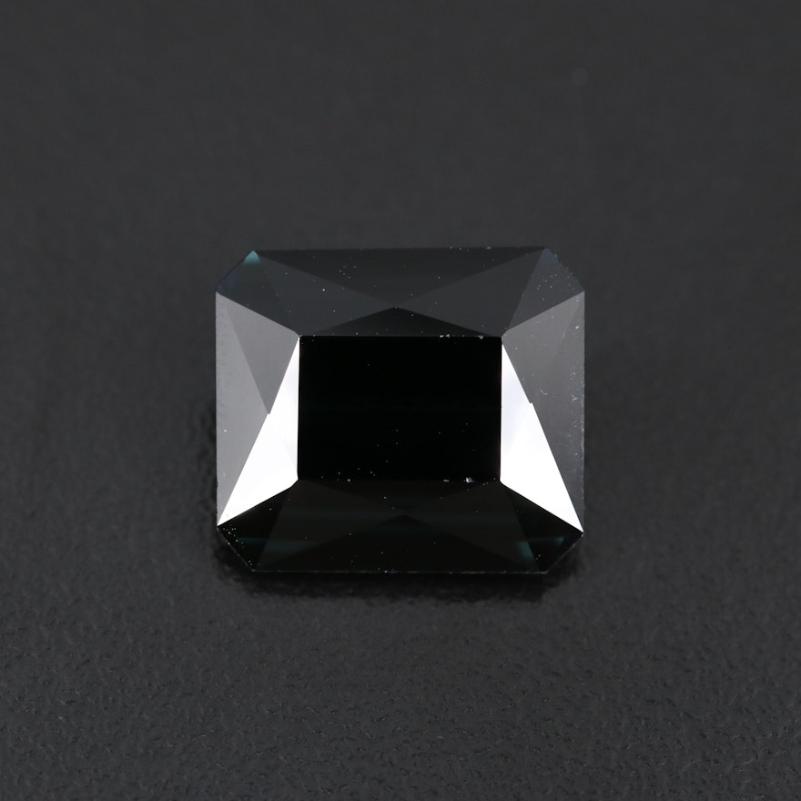 Loose 10.18 CT Indicolite Tourmaline