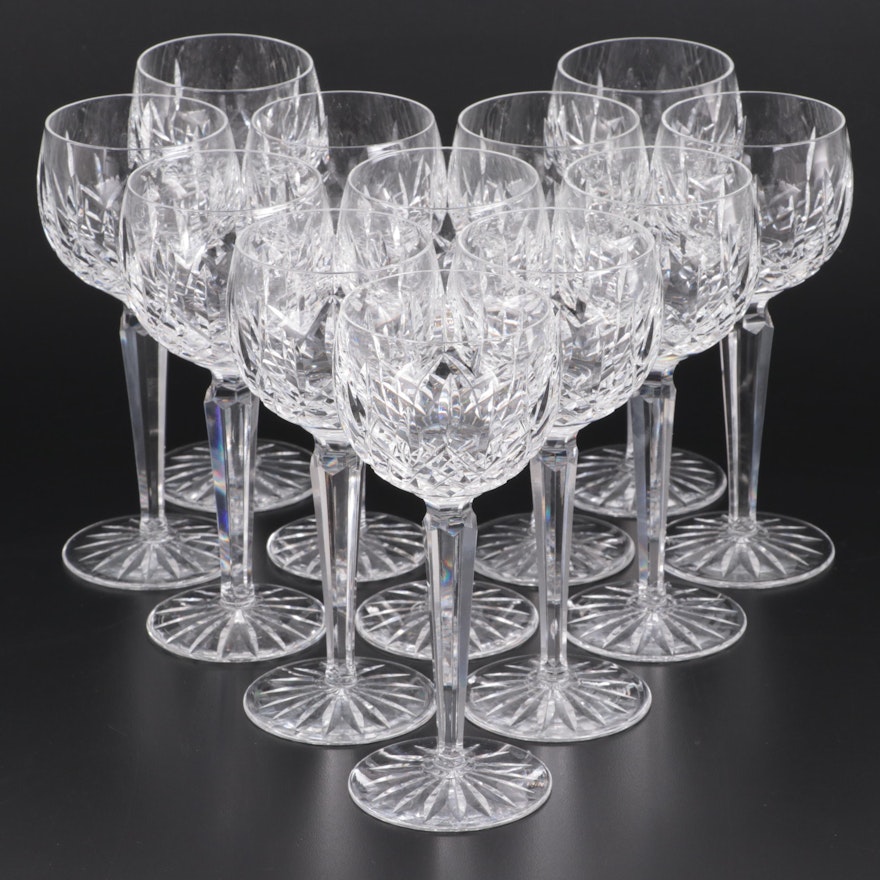 Waterford Crystal "Lismore" Wine Hocks