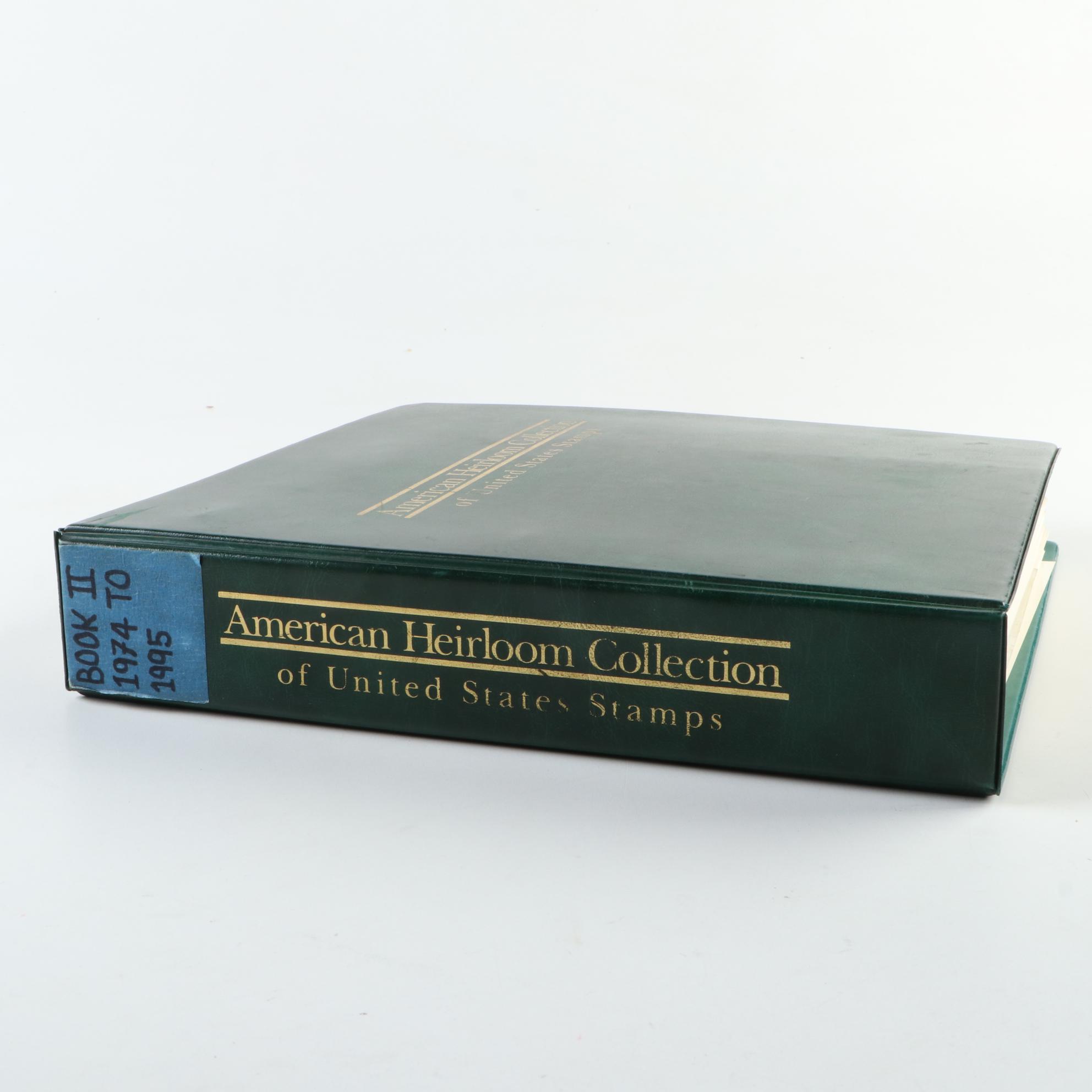 "American Heirloom Collection of United States Stamps."