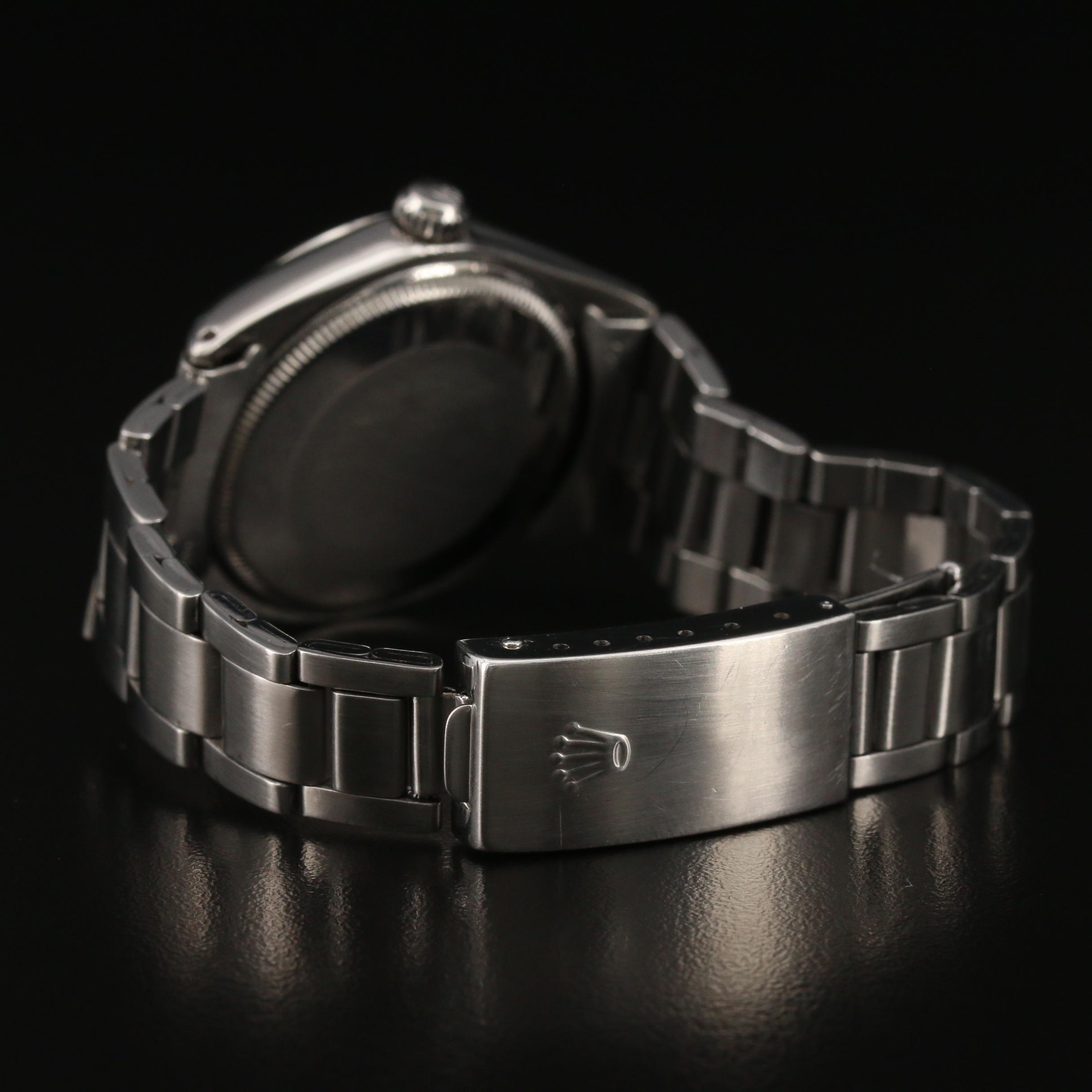 1972 Rolex "Air-King" Stainless Steel Watch