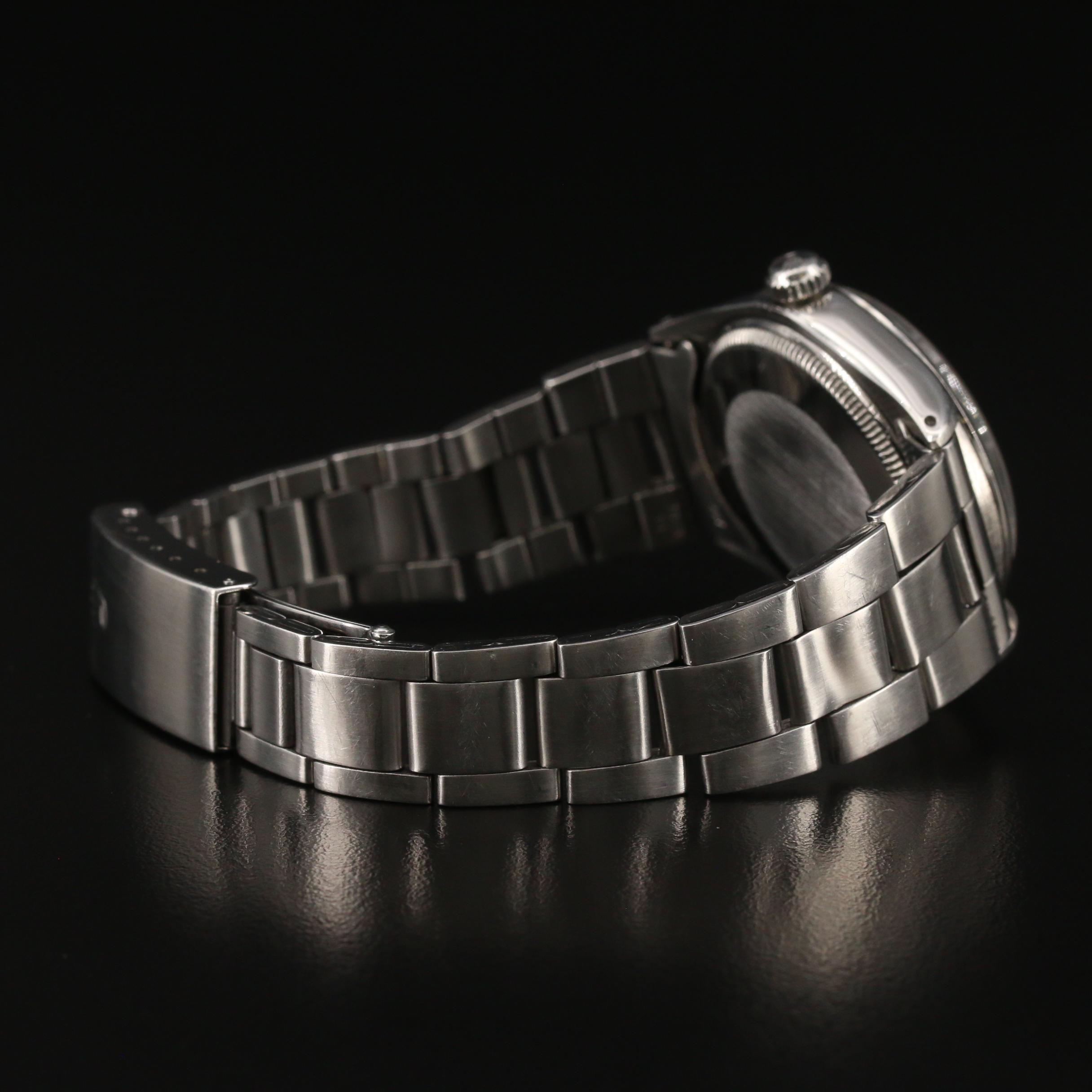 1972 Rolex "Air-King" Stainless Steel Watch