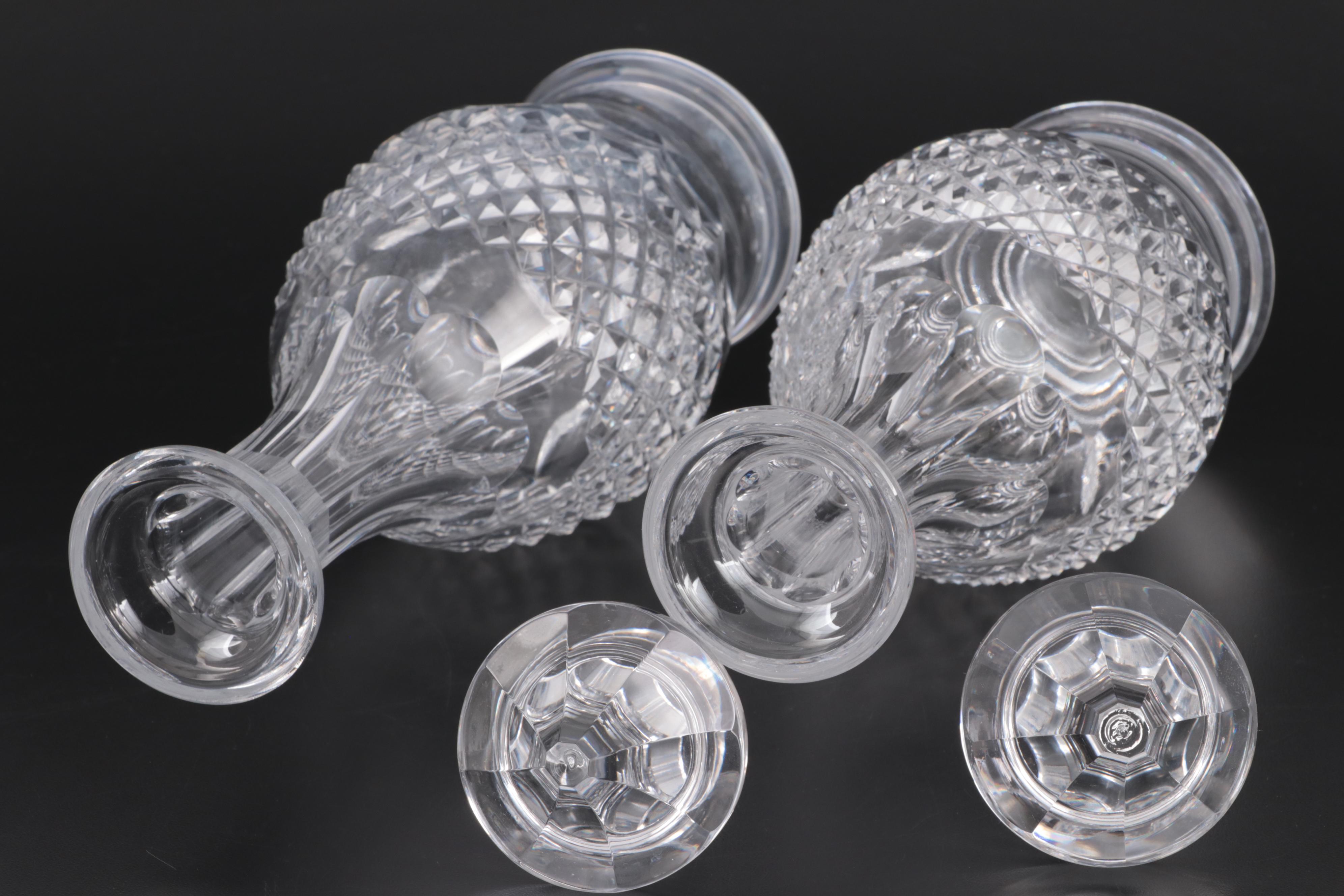 Waterford Crystal "Colleen" Wine Decanters