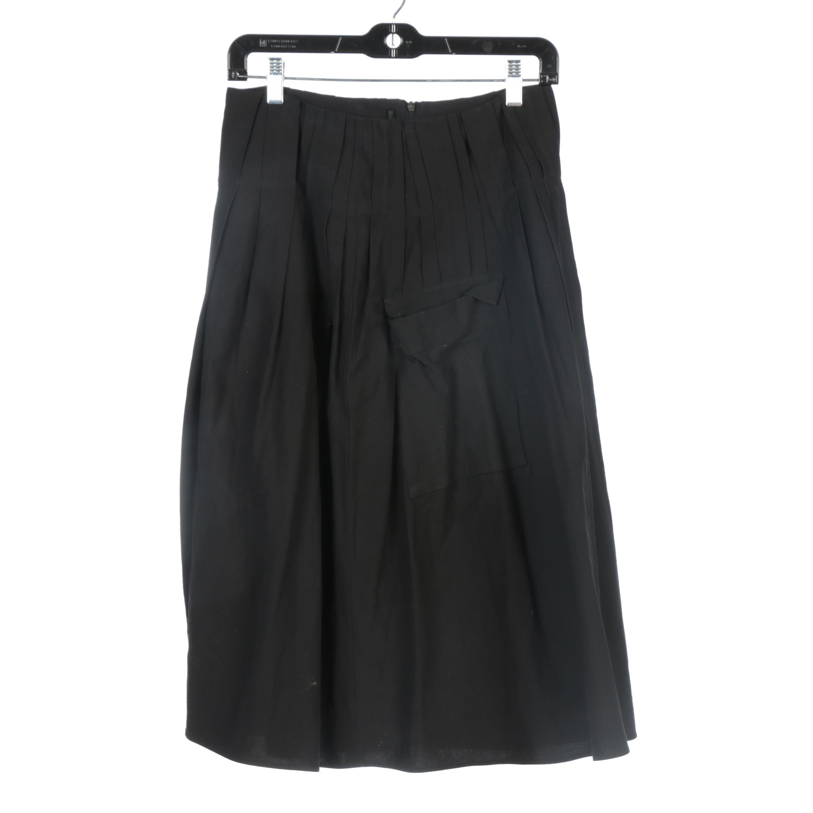 Prada, Bob Mackie, and Oscar de la Renta Studio Dresses and Black A-line Skirt