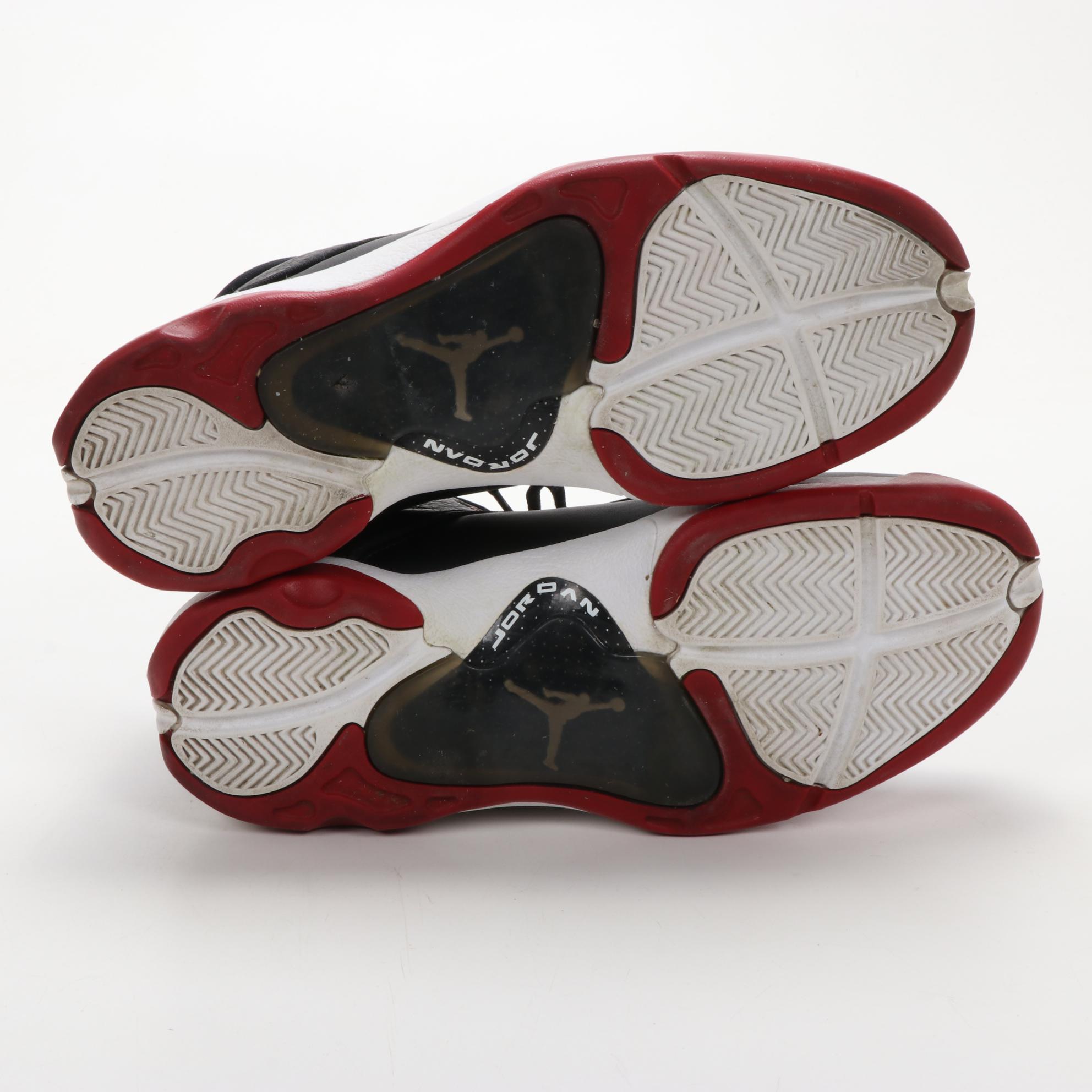 Jordan Jumpman Pro Quick Black and Red Sneakers