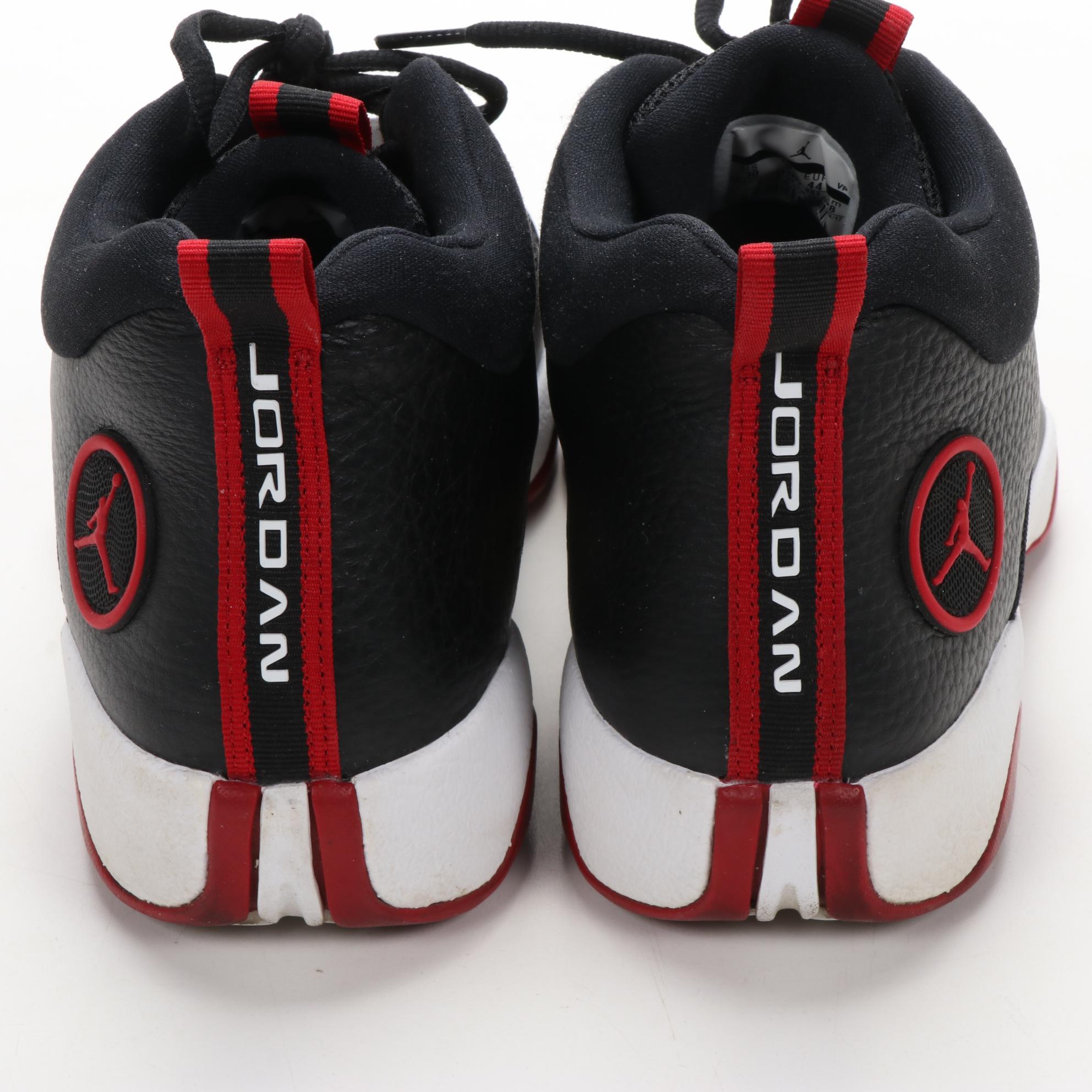 Jordan Jumpman Pro Quick Black and Red Sneakers