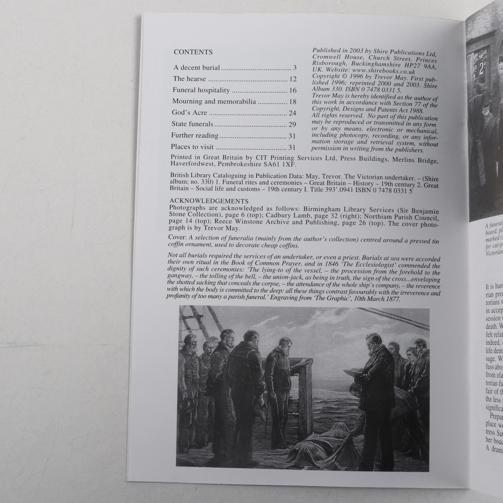 "The American Funeral Gazette,""The Victorian Undertaker," and More