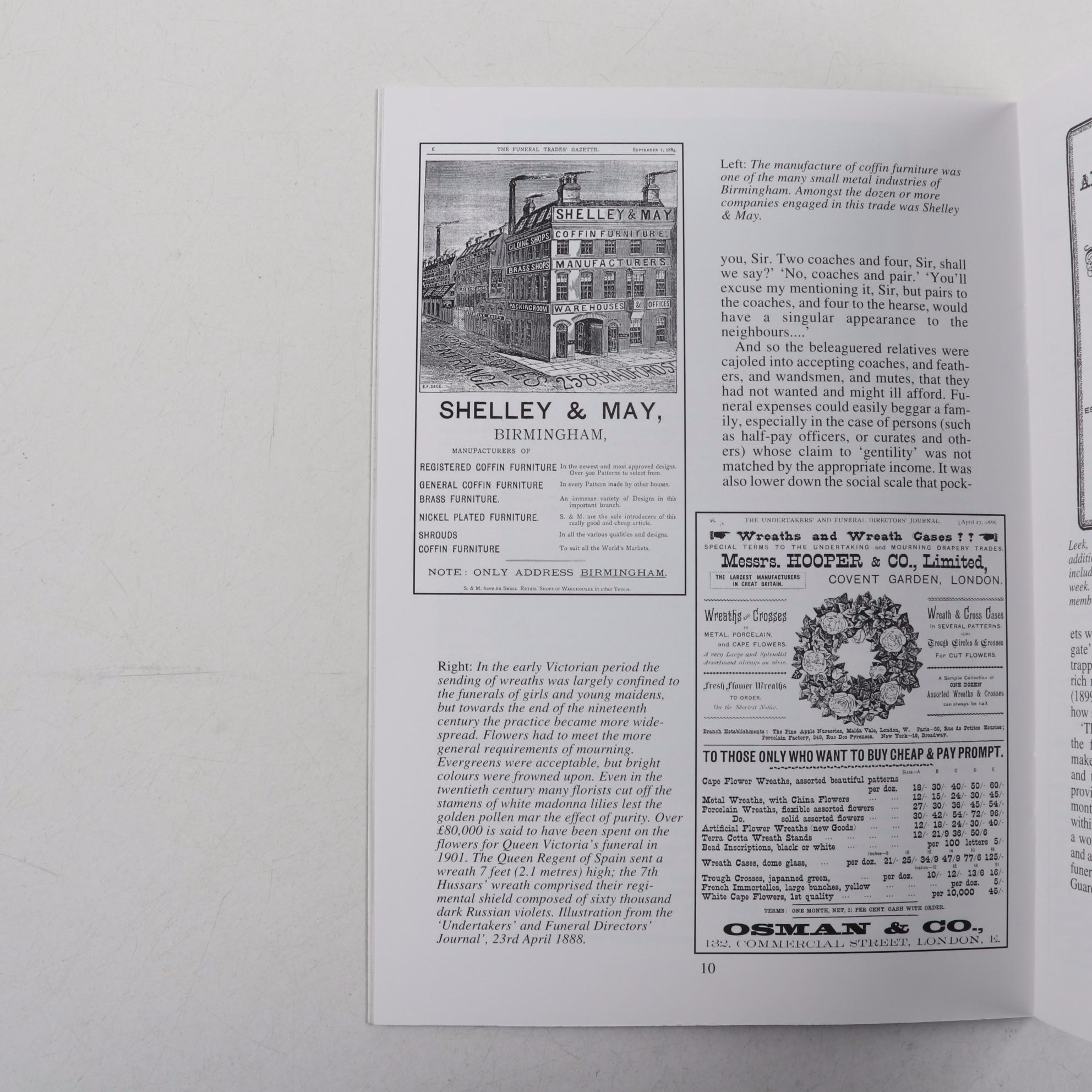 "The American Funeral Gazette,""The Victorian Undertaker," and More