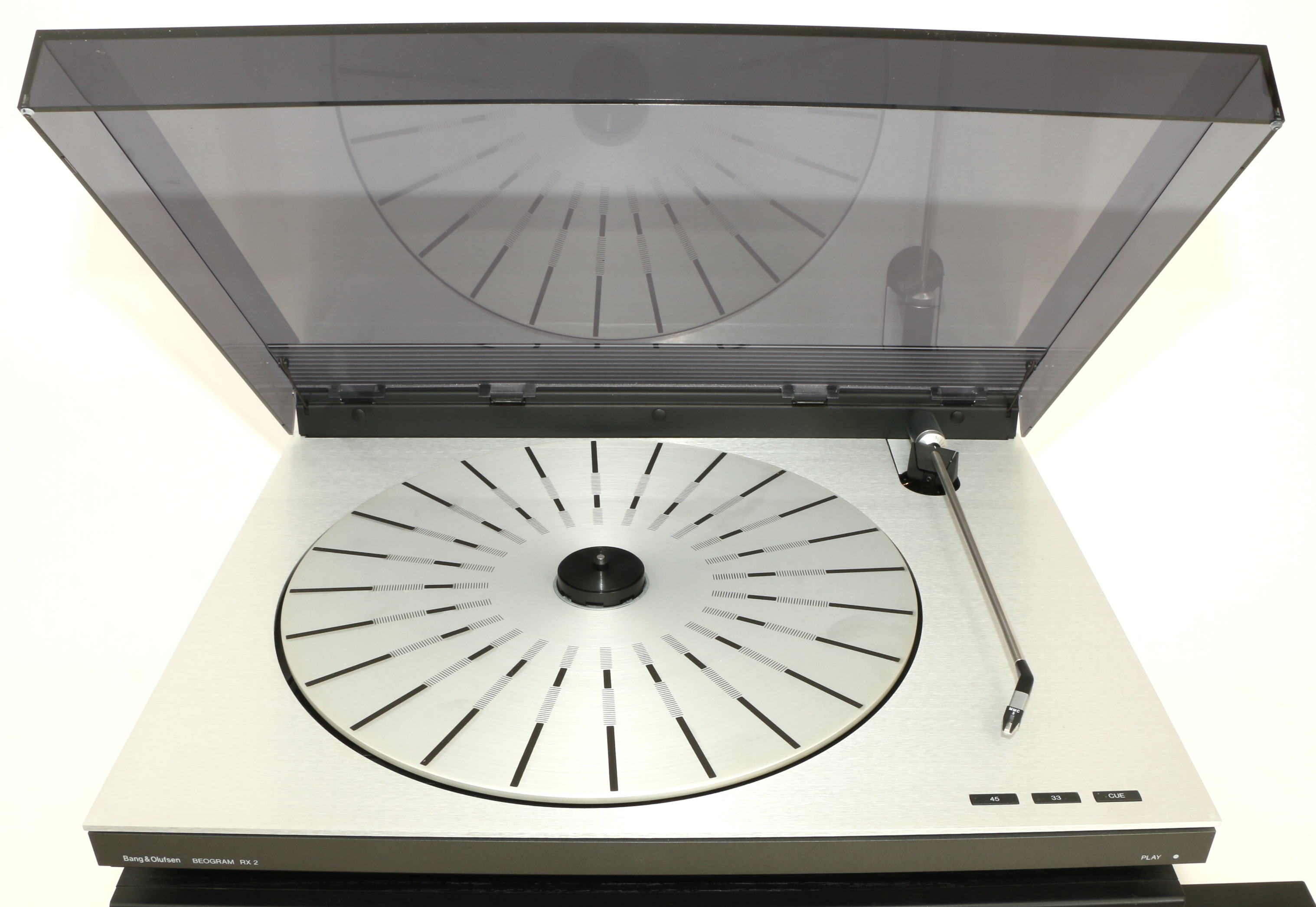 Arcam DiVA, Bang & Olufsen Beogram RX2 Turntable, Creek Stereo FM Tuner and Aux