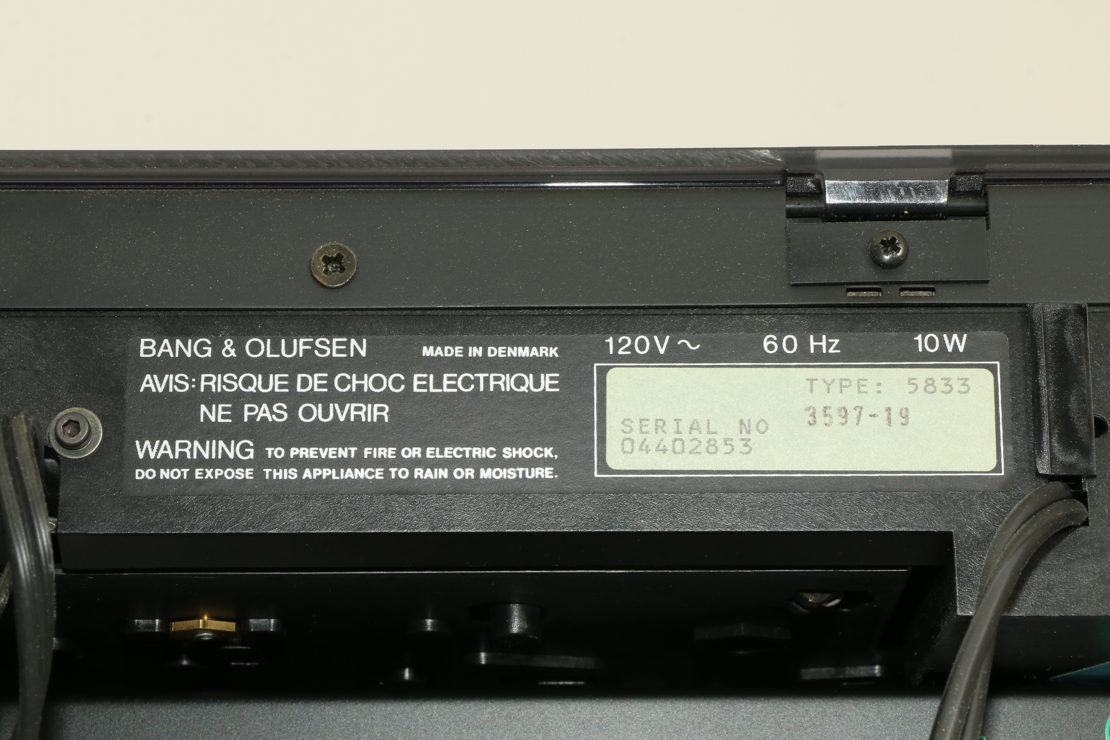 Arcam DiVA, Bang & Olufsen Beogram RX2 Turntable, Creek Stereo FM Tuner and Aux