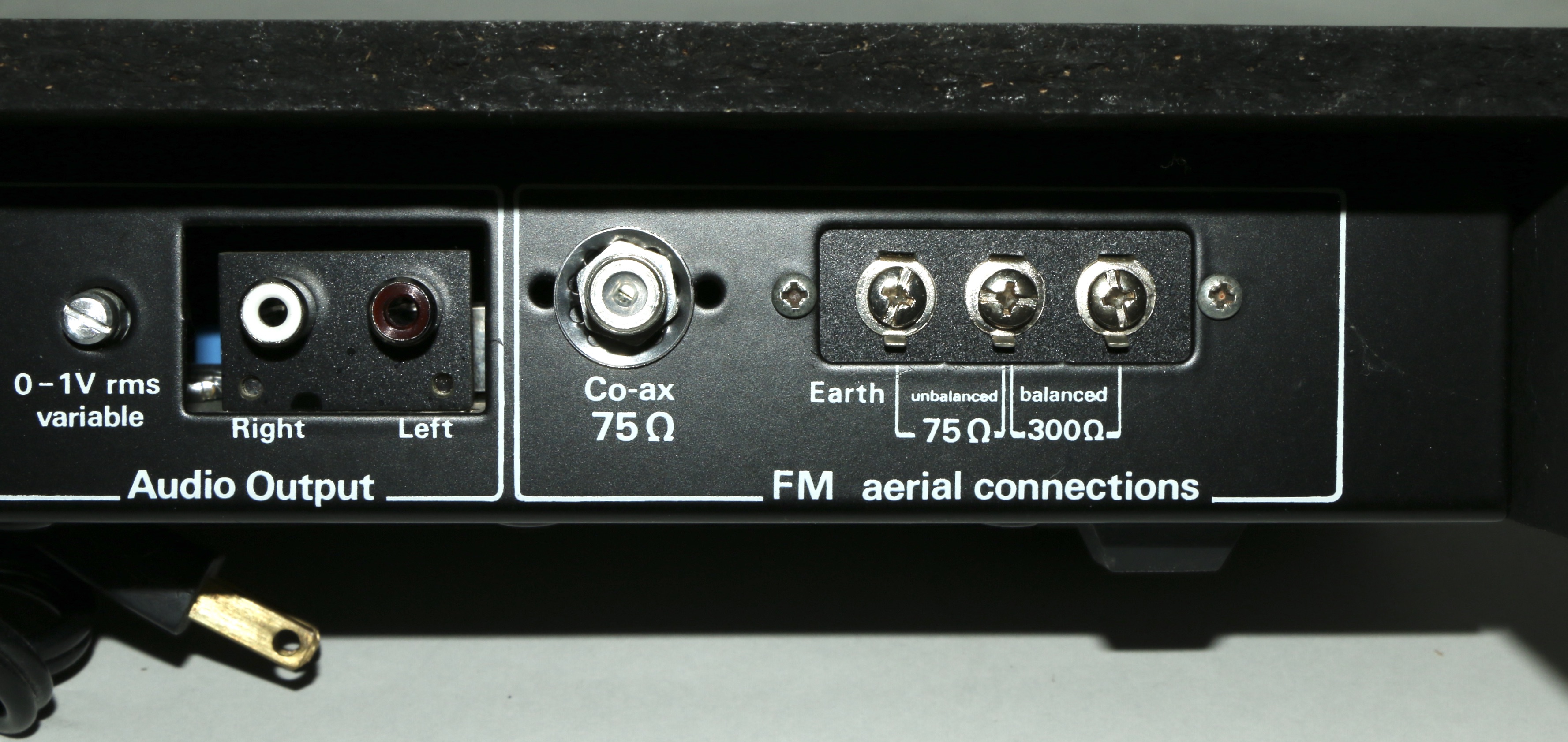 Arcam DiVA, Bang & Olufsen Beogram RX2 Turntable, Creek Stereo FM Tuner and Aux