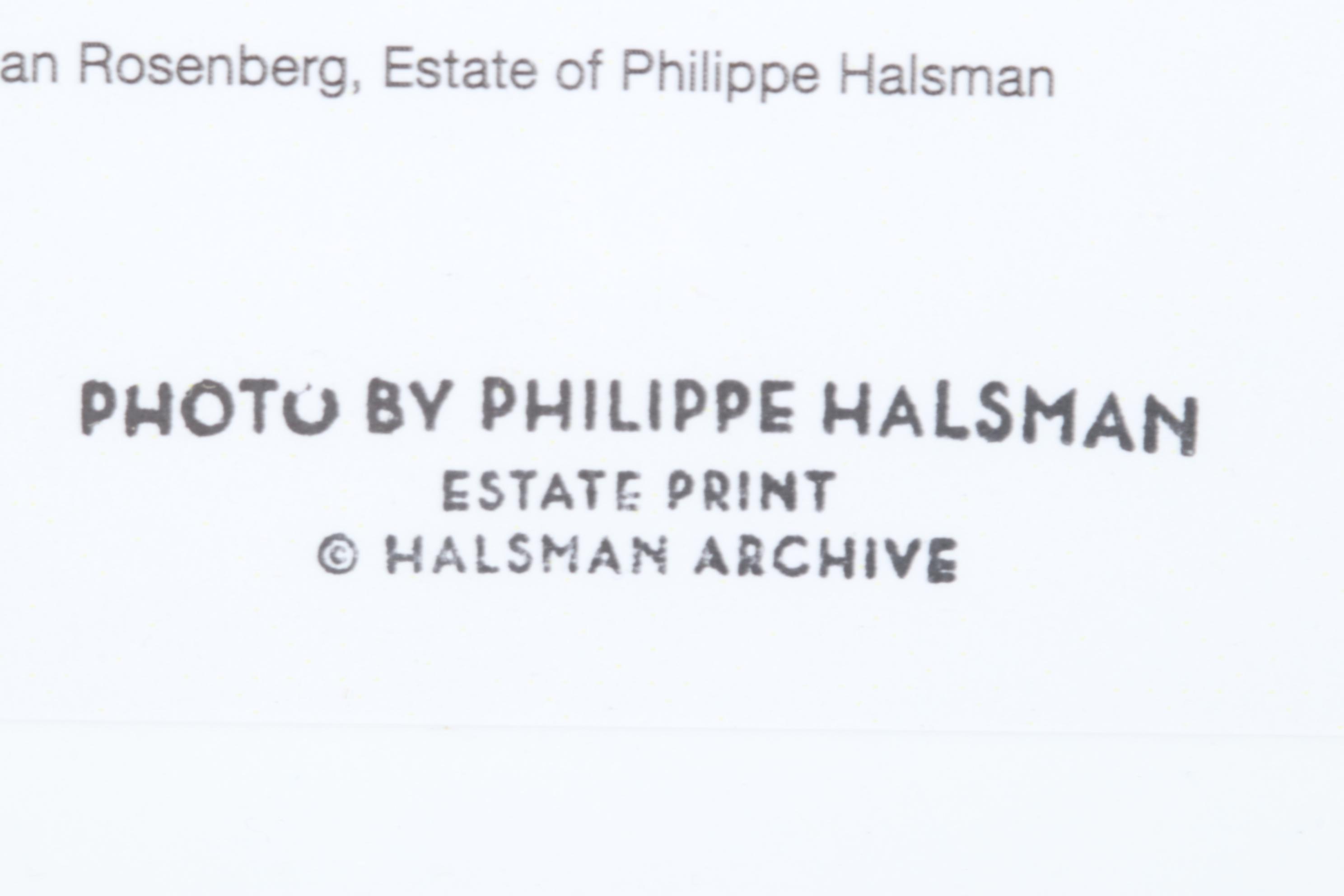 Philippe Halsman Reprinted Silver Gelatin Photograph from Magnum Photos