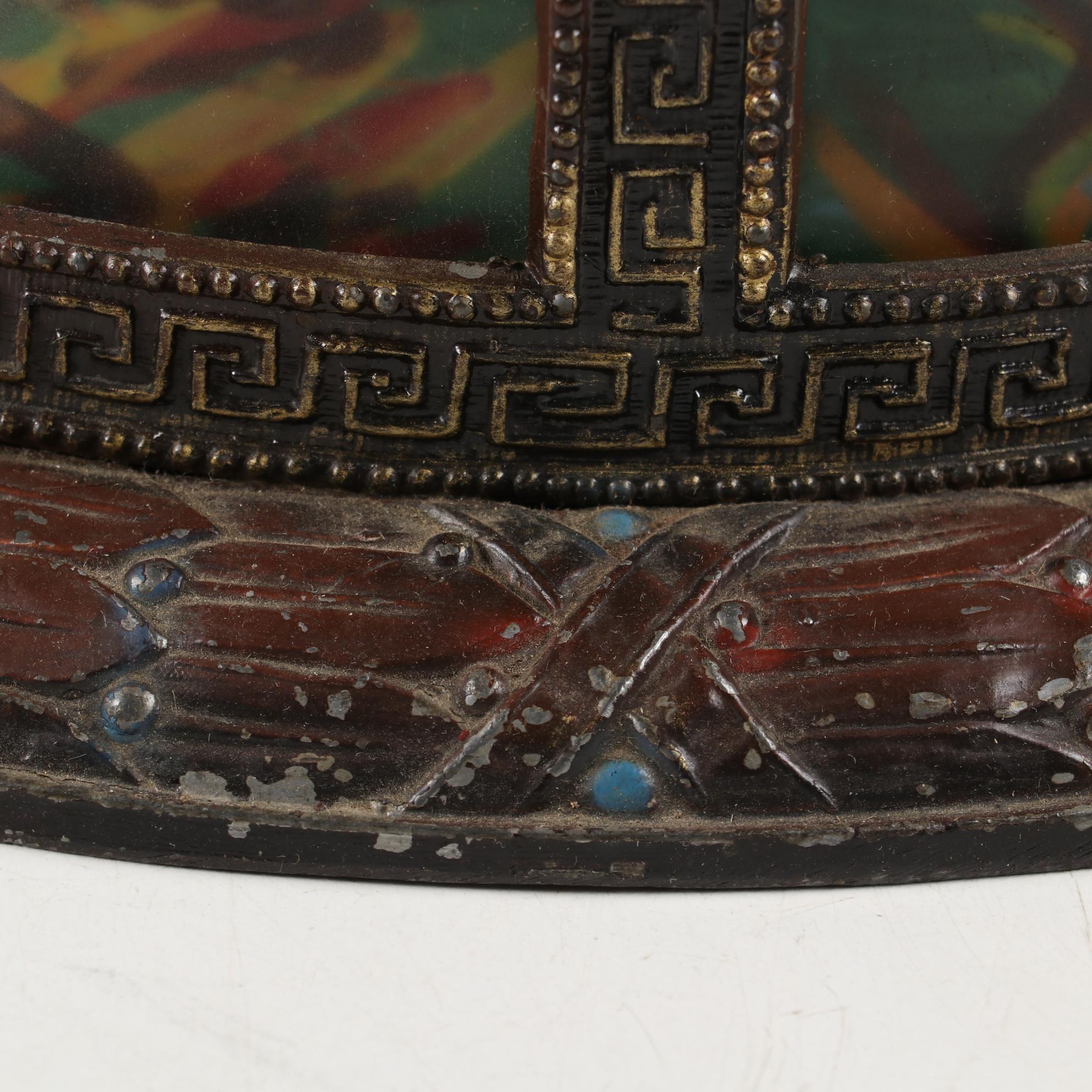 Miller Lamp Co. "Griffin" Style Epergne Table Lamp, Early 20th Century