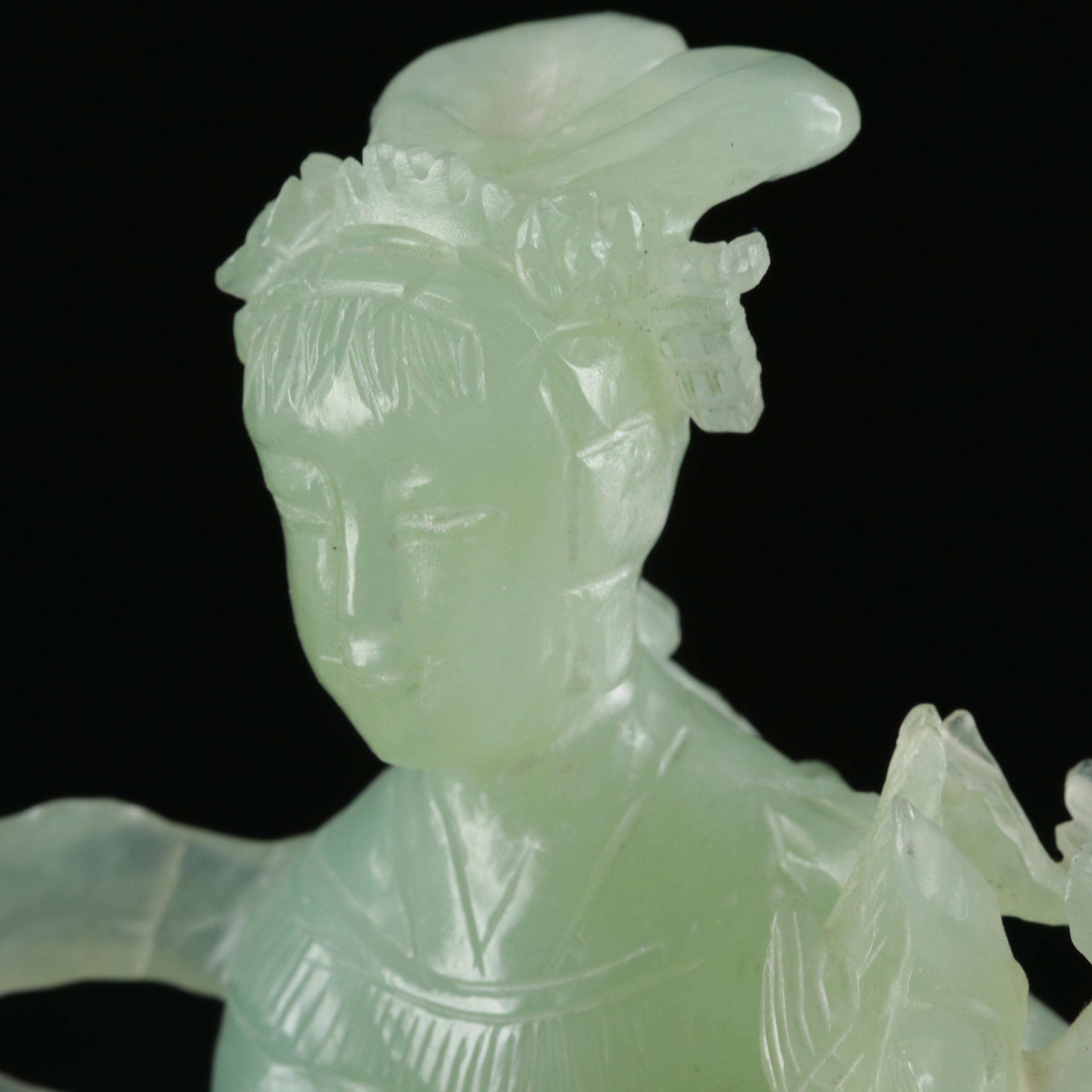 Chinese Carved Bowenite Figurines