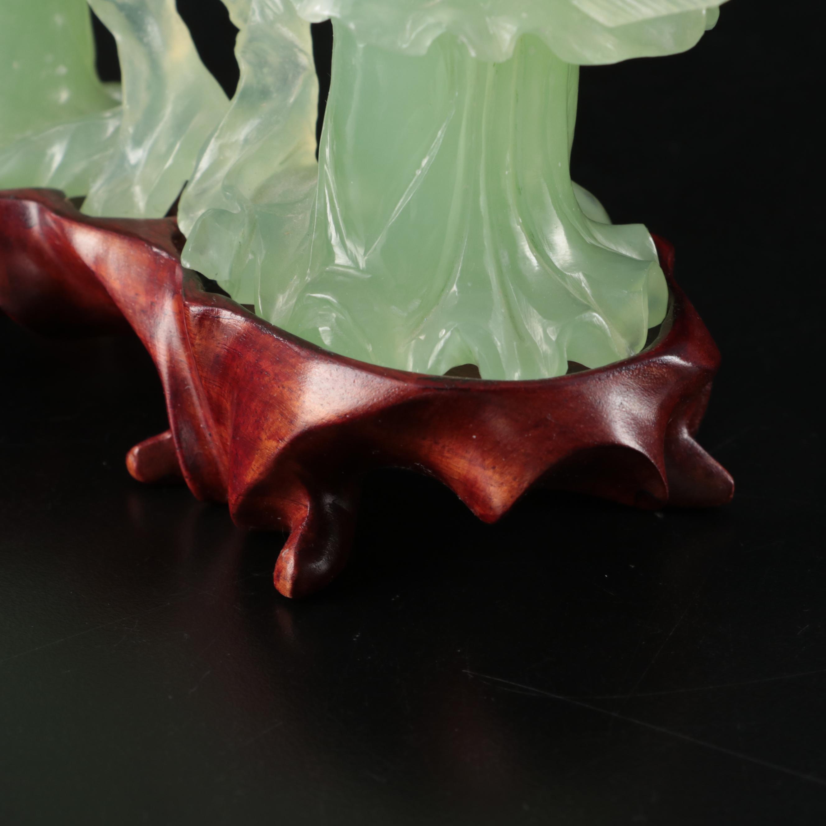 Chinese Carved Bowenite Figurines