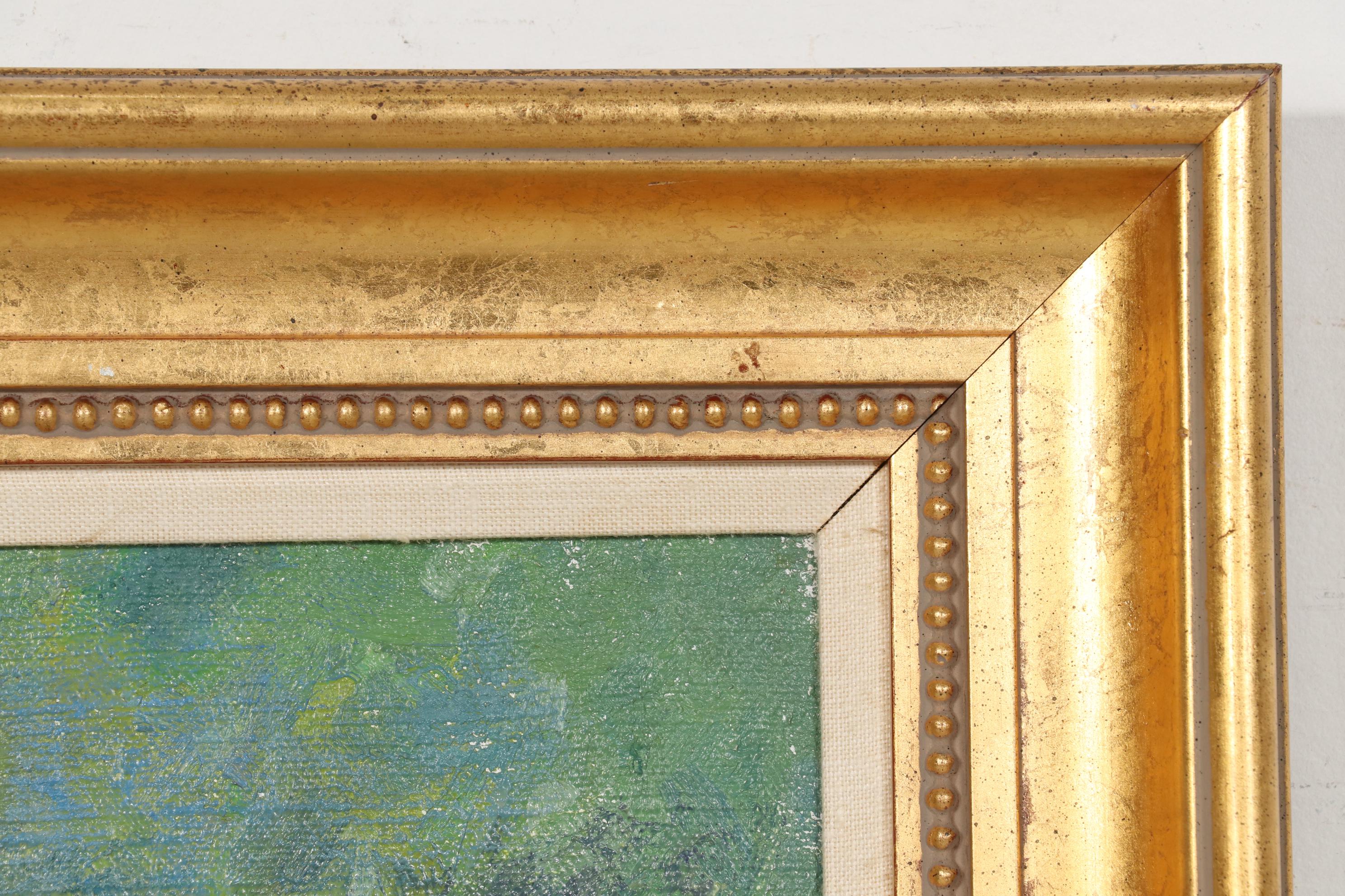 James McGinley Oil Painting "Morning Mist," Mid to Late 20th Century