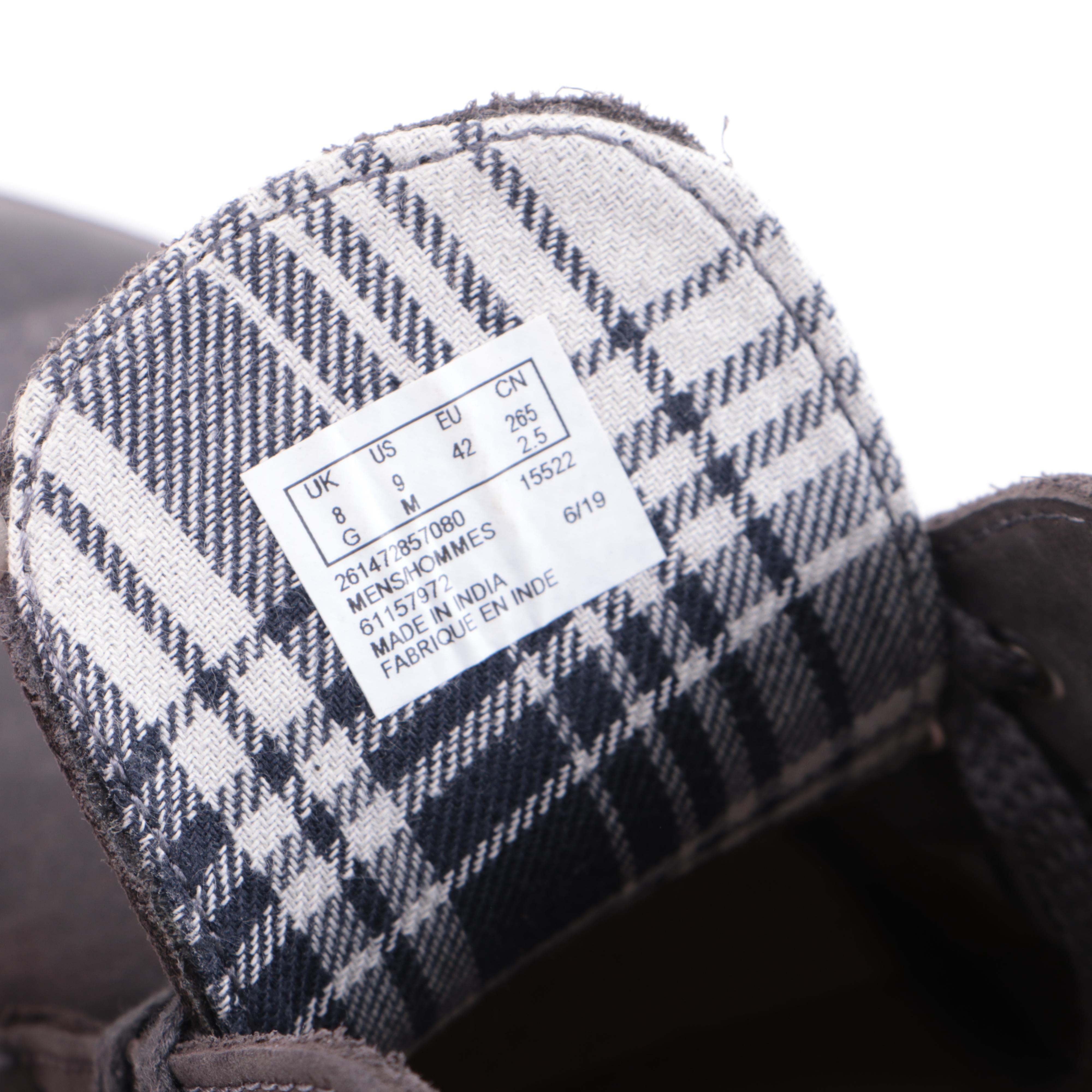 Men's Clarks Graphite Bushacre Chukka Boots