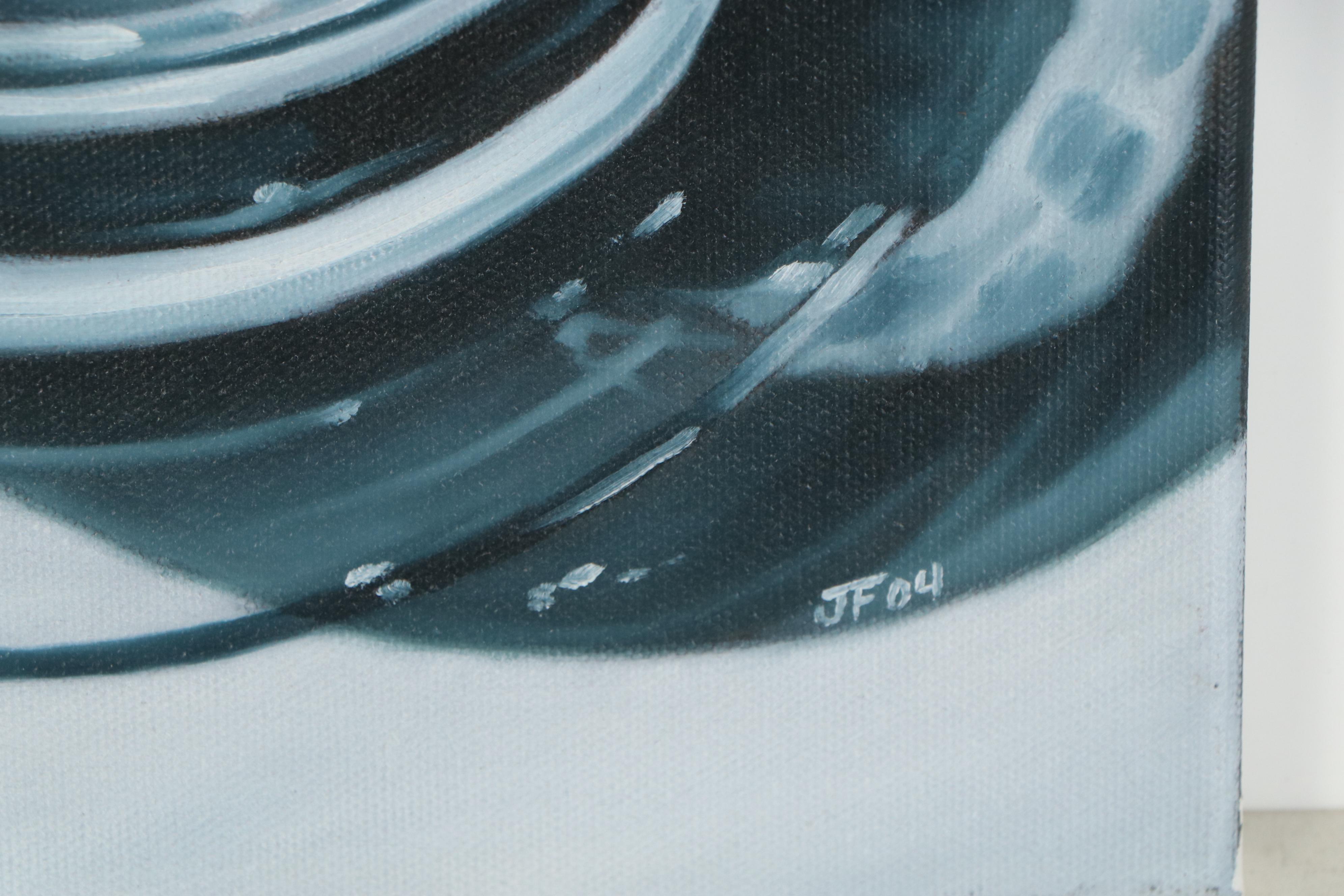 Hyperrealistic Oil Painting of Cocktail, 2004