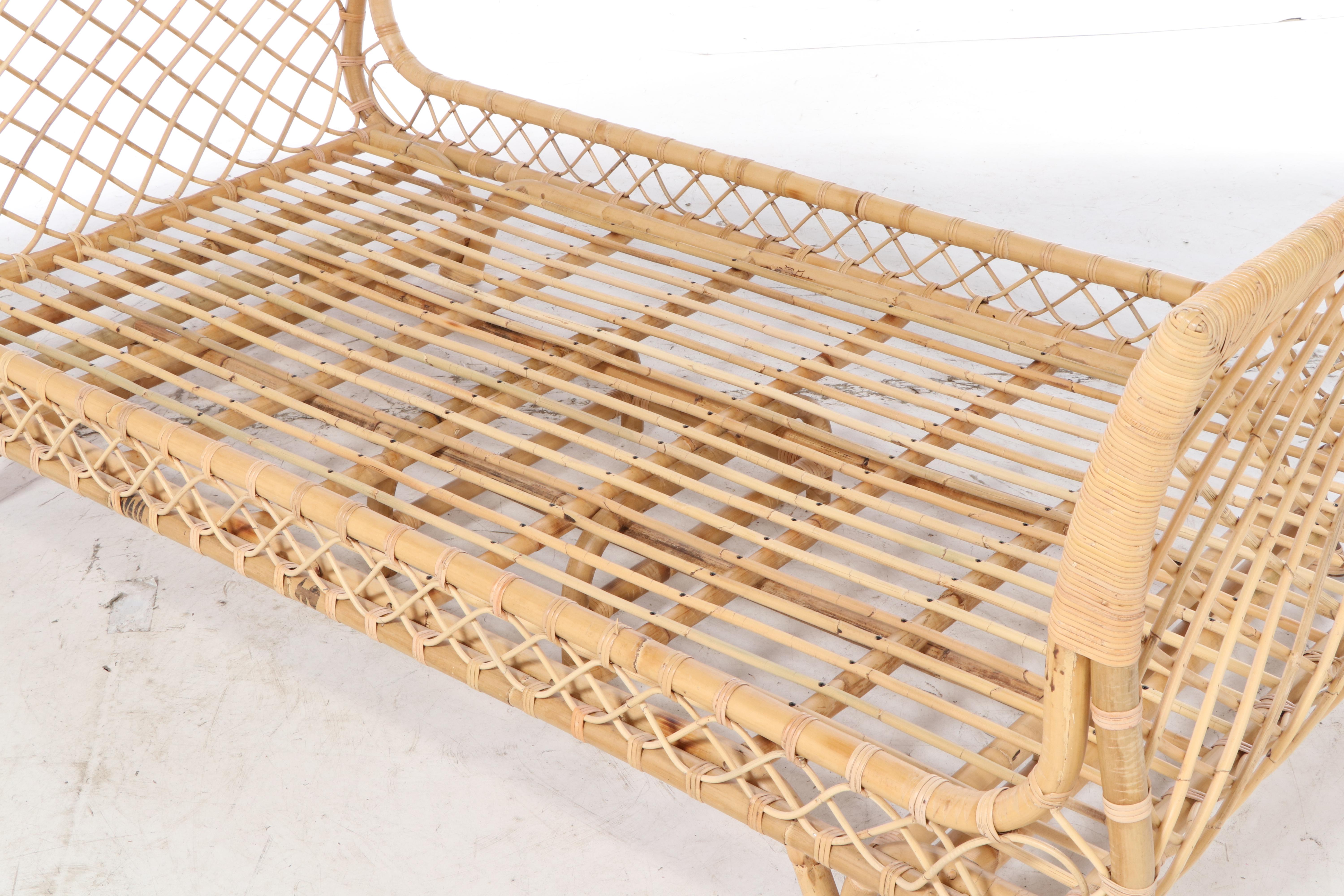 Serena & Lily "Avalon" Rattan Twin Size Daybed