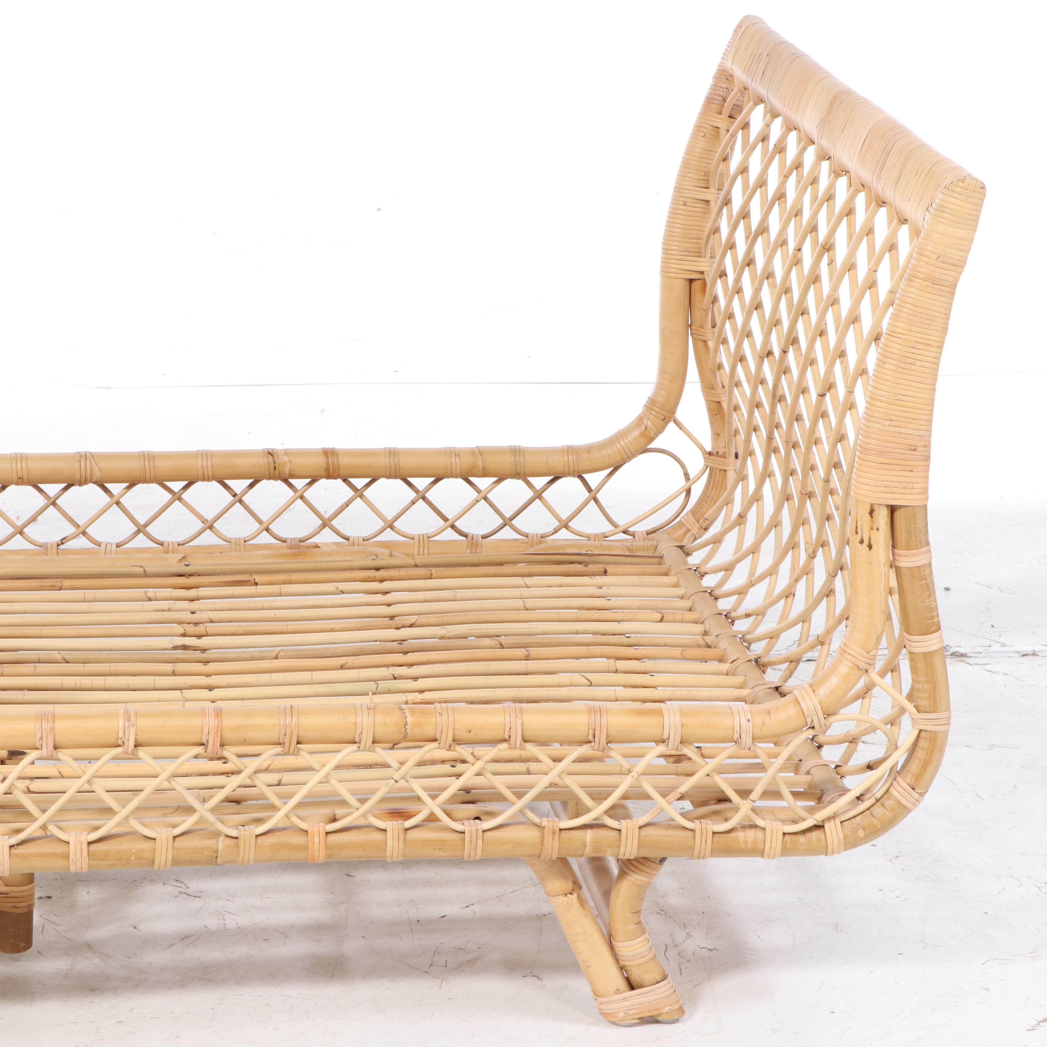 Serena & Lily "Avalon" Rattan Twin Size Daybed