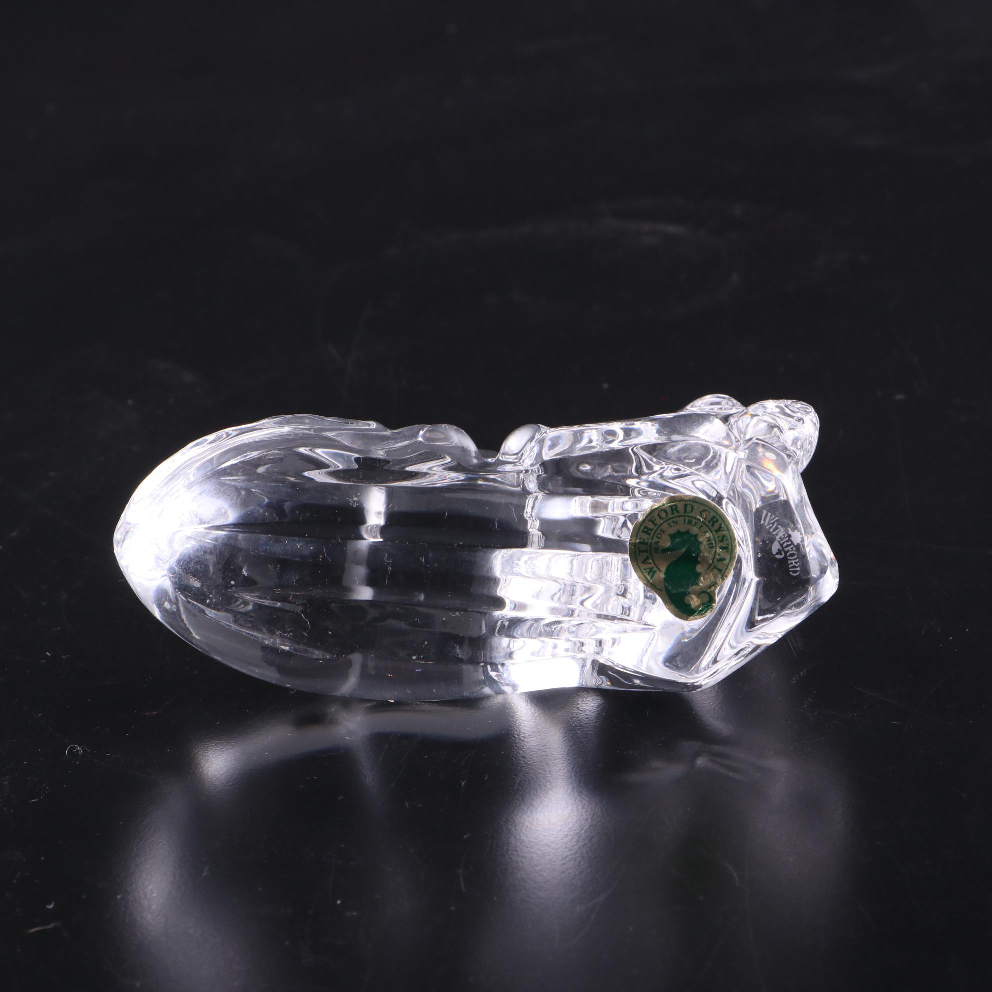 Waterford Crystal Nativity Donkey Figurine