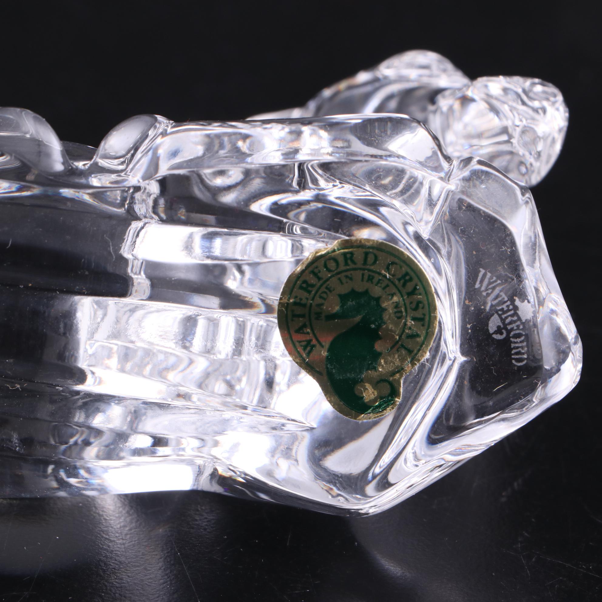 Waterford Crystal Nativity Donkey Figurine