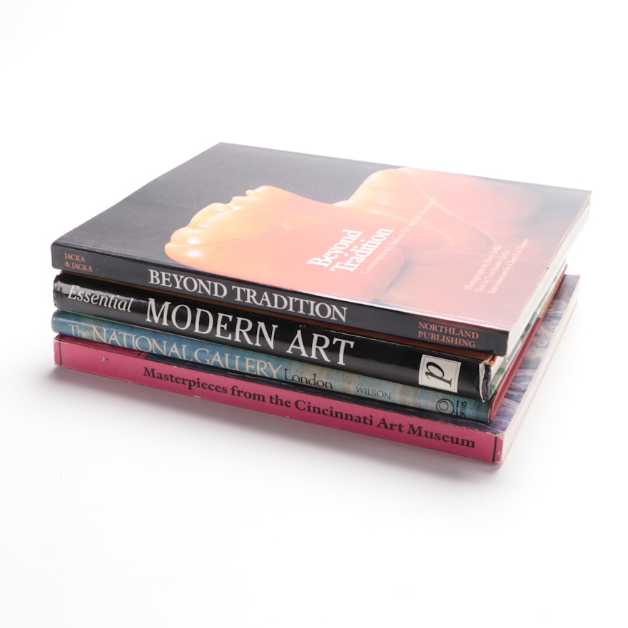 "Beyond Tradition," "Essential Moden Art," and Other Art Books