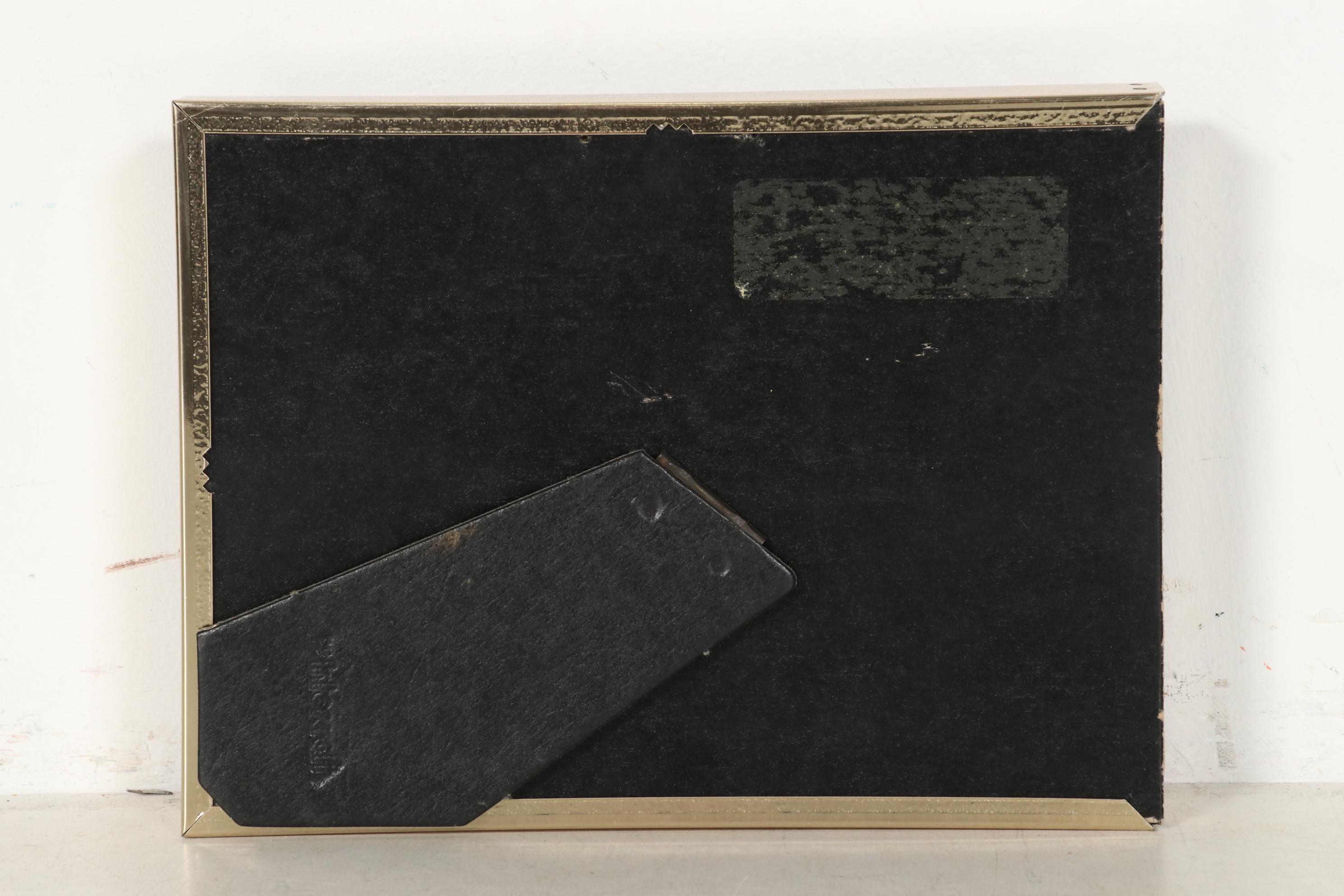 Burl Chalmers Oil Painting of Stormy Seascape