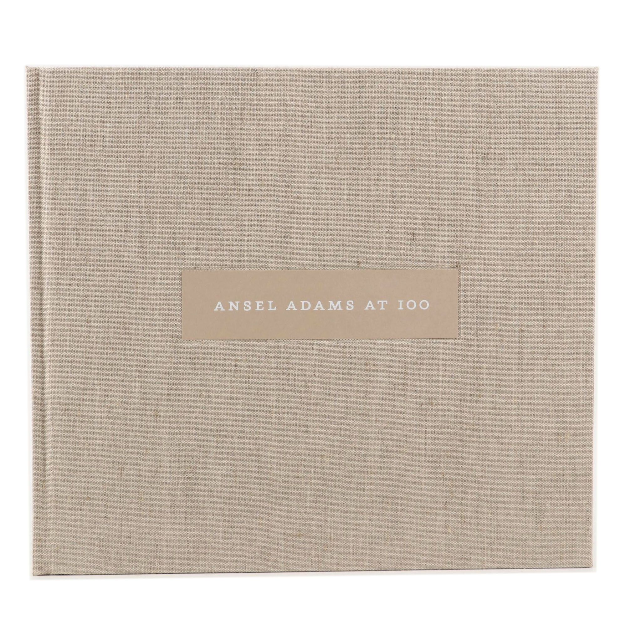 First Edition "Ansel Adams at 100" by John Szarkowski, 2001