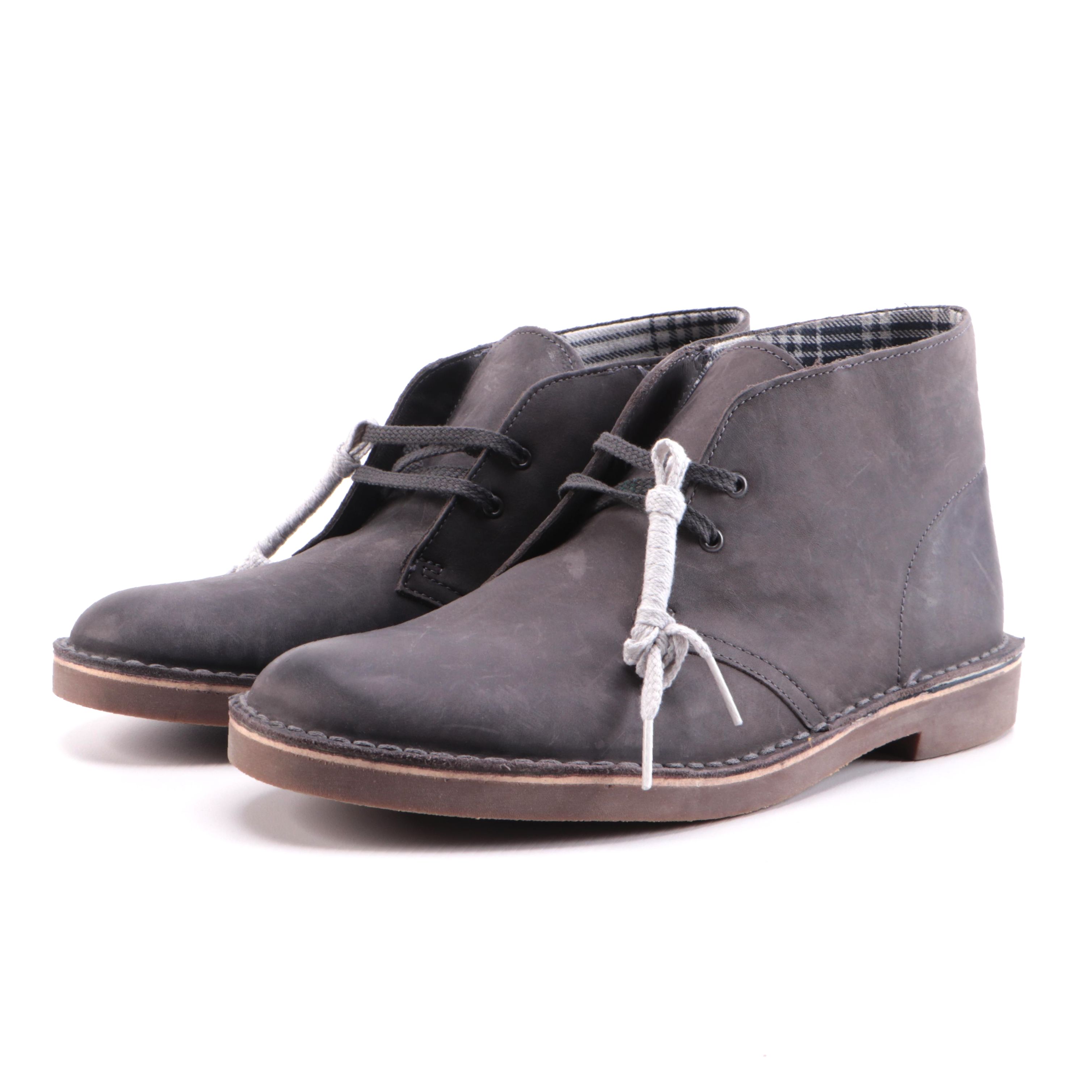 Men's Clarks Graphite Bushacre Chukka Boots